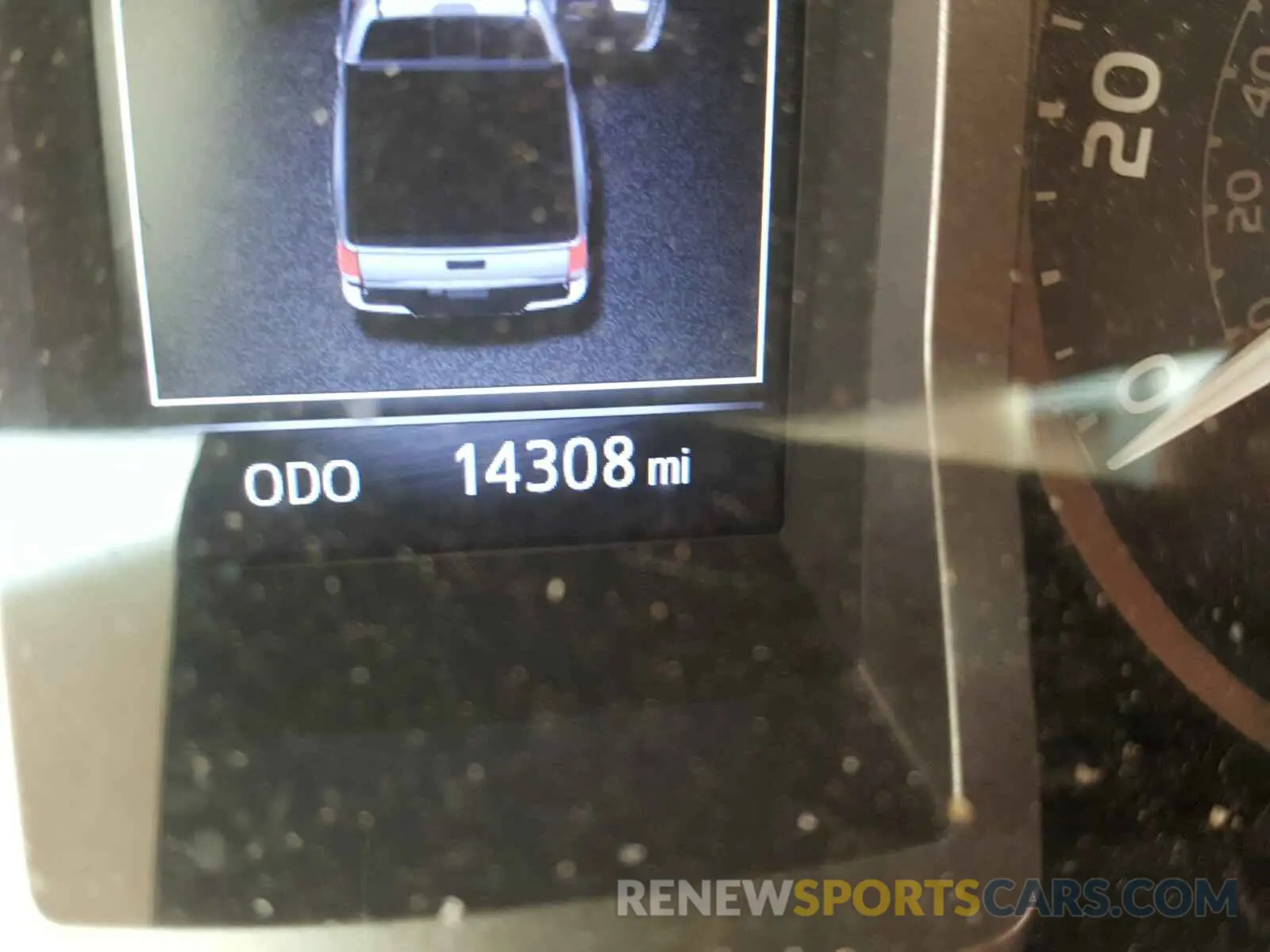 8 Photograph of a damaged car 5TFBZ5DN9KX004673 TOYOTA TACOMA 2019