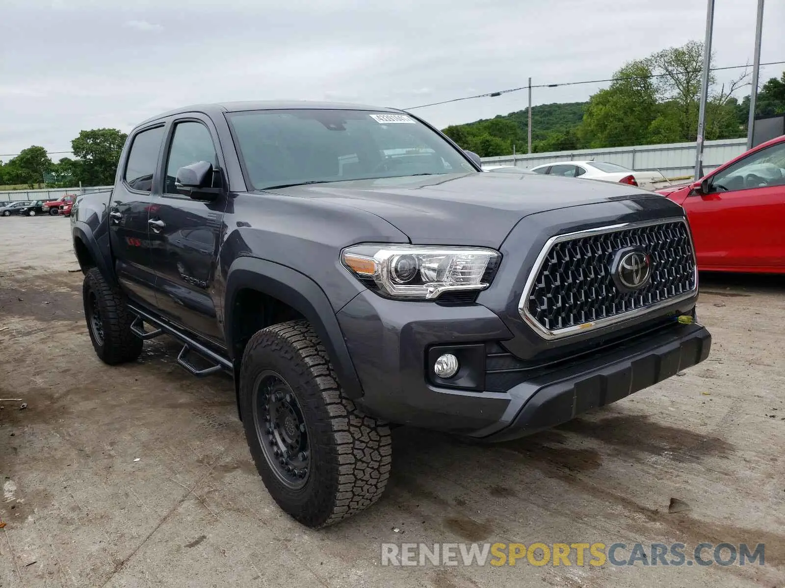 1 Photograph of a damaged car 5TFCZ5AN0KX172226 TOYOTA TACOMA 2019