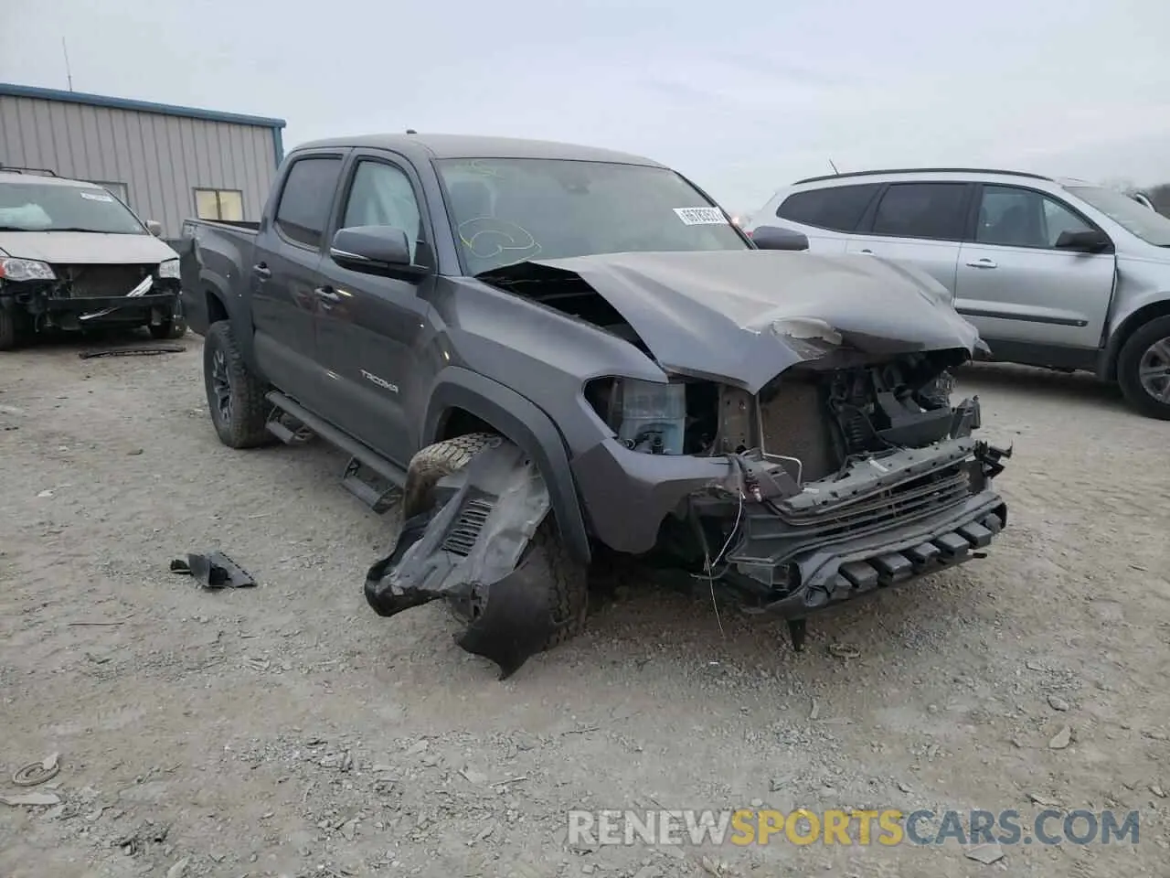 1 Photograph of a damaged car 5TFCZ5AN0KX178124 TOYOTA TACOMA 2019