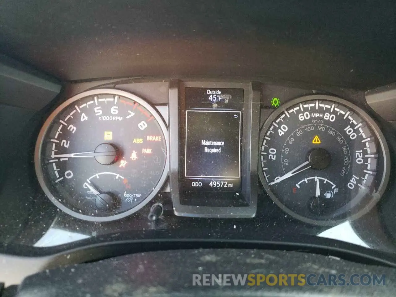 9 Photograph of a damaged car 5TFCZ5AN0KX199247 TOYOTA TACOMA 2019