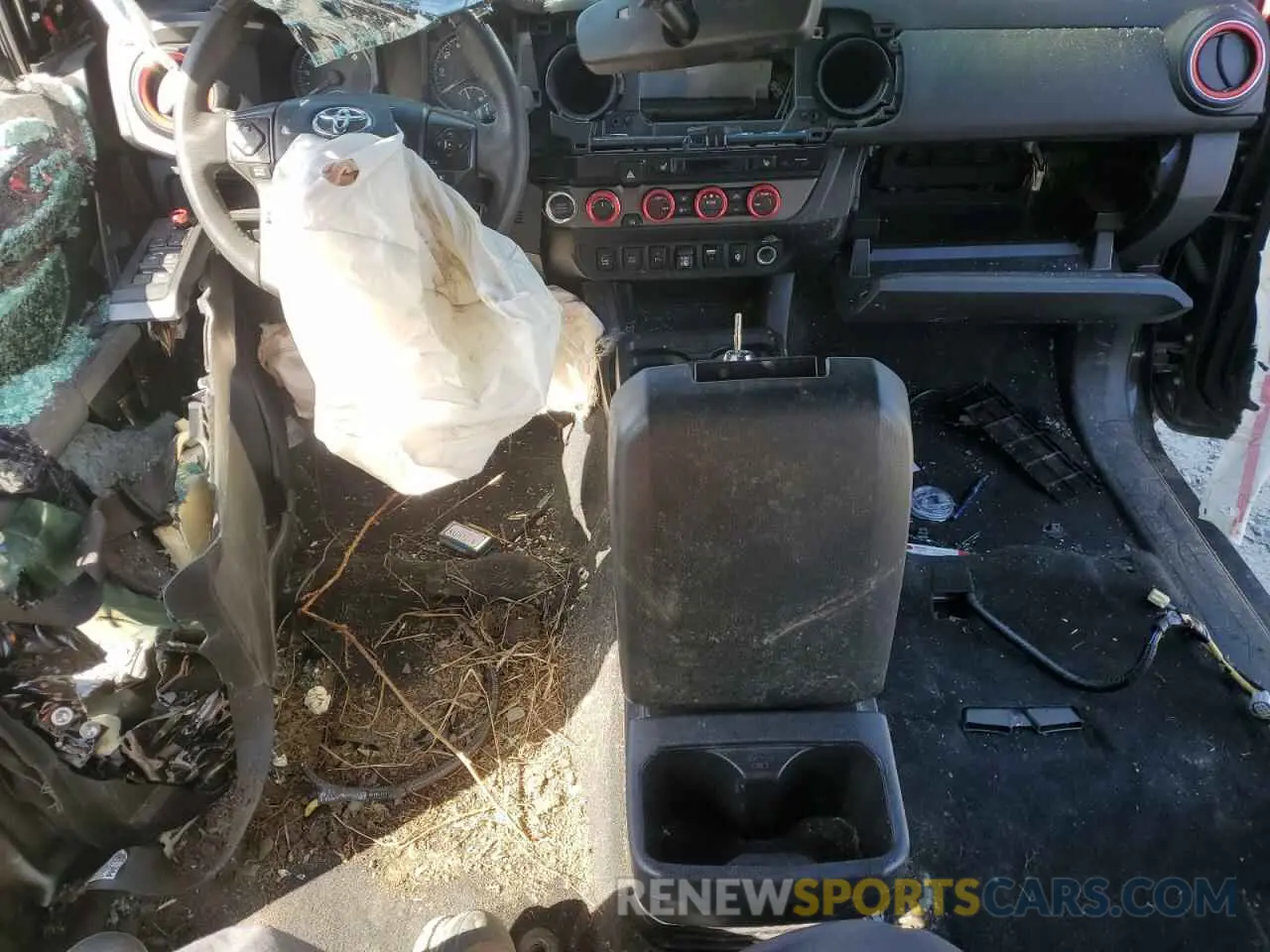 8 Photograph of a damaged car 5TFCZ5AN1KX192372 TOYOTA TACOMA 2019
