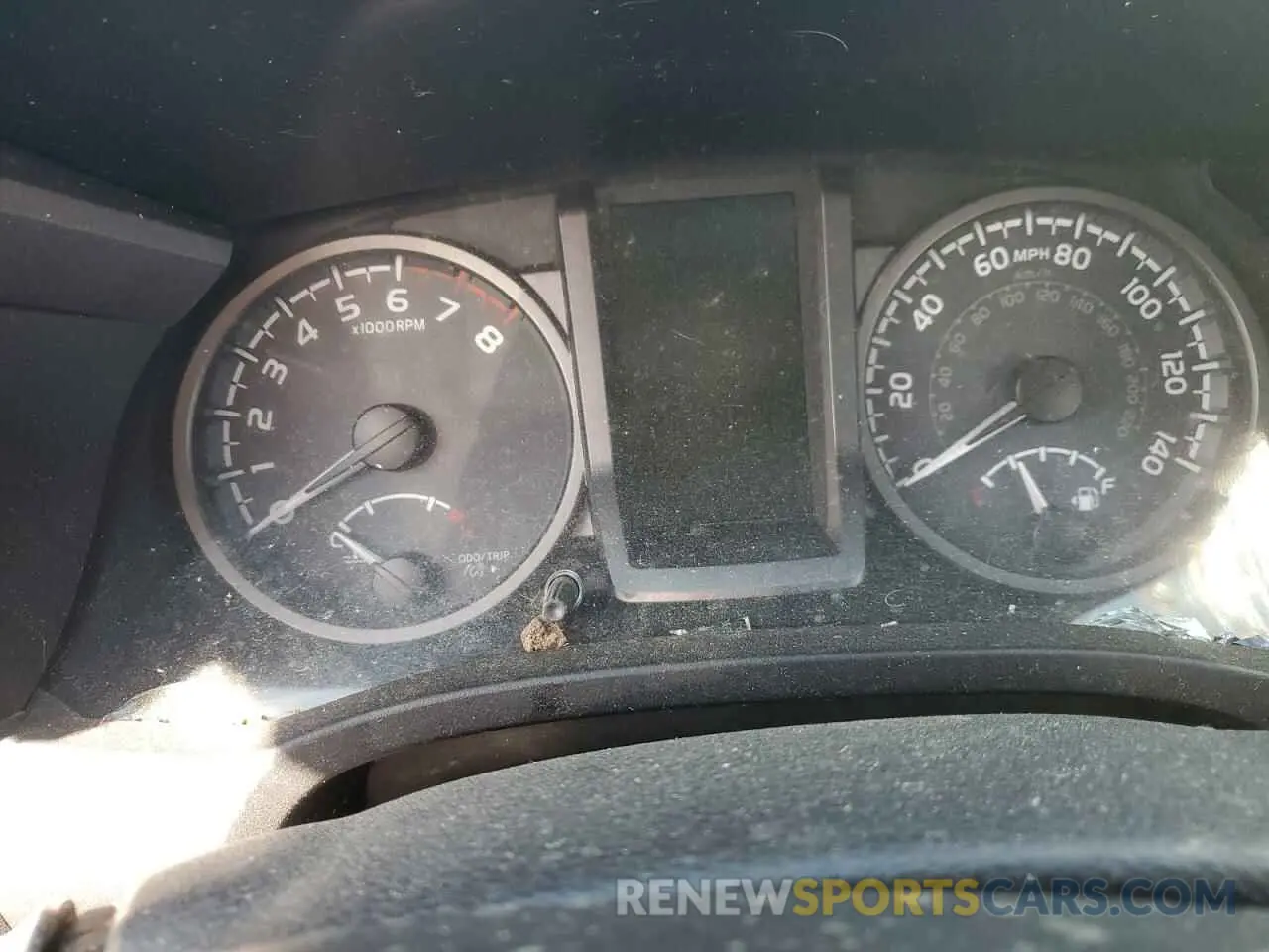 9 Photograph of a damaged car 5TFCZ5AN1KX192372 TOYOTA TACOMA 2019