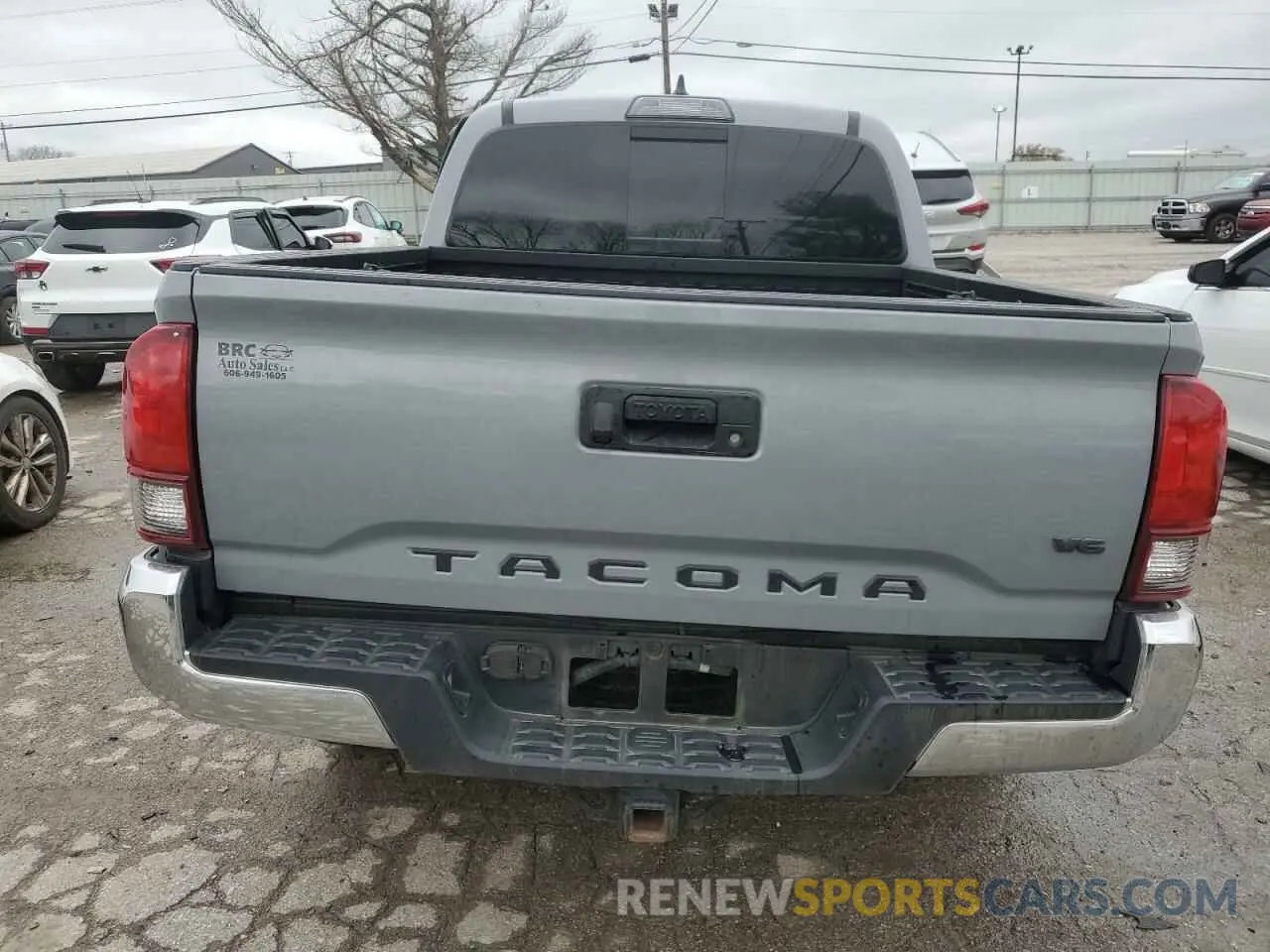 6 Фотография поврежденного автомобиля 5TFCZ5AN1KX203127 TOYOTA TACOMA 2019