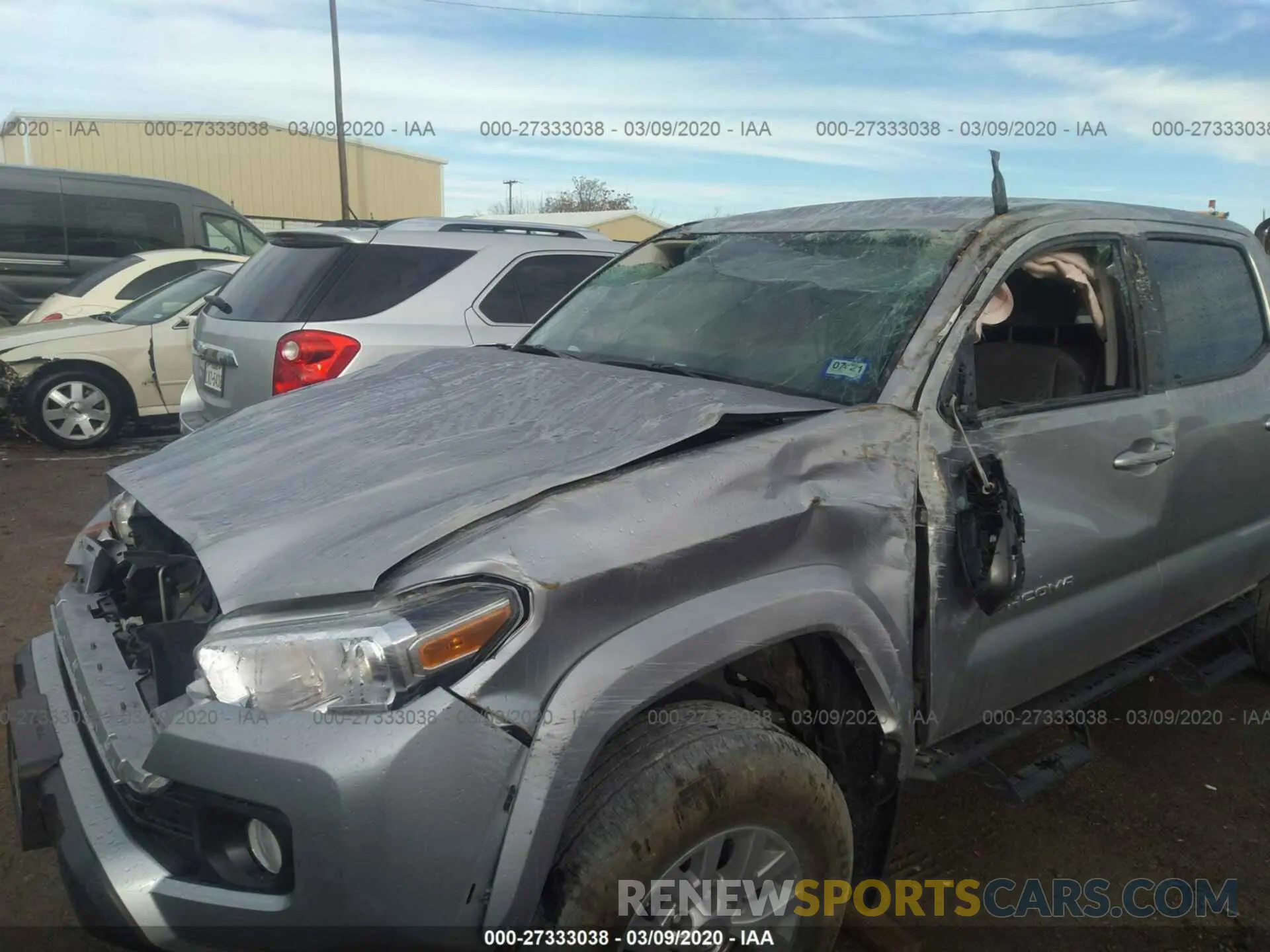 6 Фотография поврежденного автомобиля 5TFCZ5AN1KX207243 TOYOTA TACOMA 2019