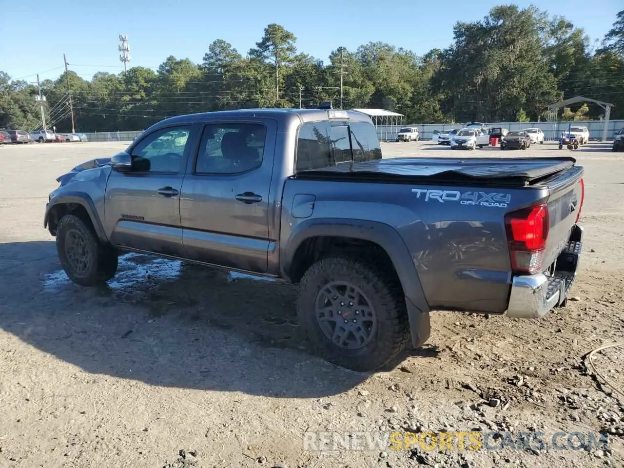 2 Photograph of a damaged car 5TFCZ5AN3KX196259 TOYOTA TACOMA 2019