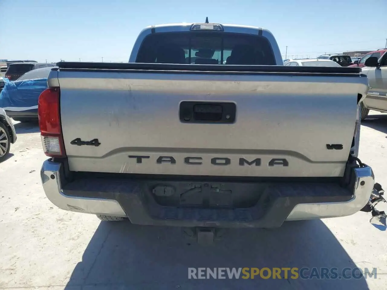6 Фотография поврежденного автомобиля 5TFCZ5AN4KX199736 TOYOTA TACOMA 2019