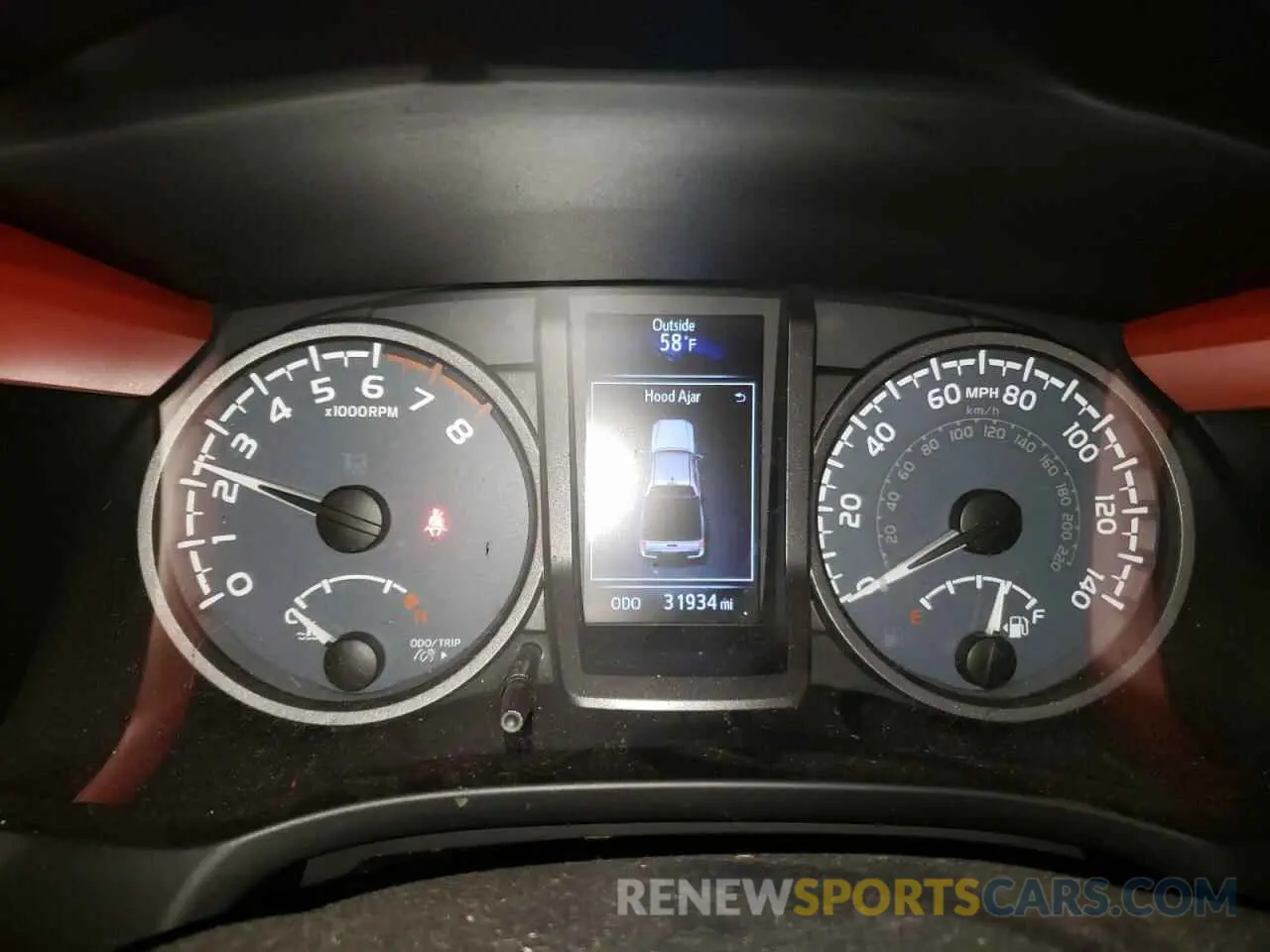 9 Photograph of a damaged car 5TFCZ5AN5KX200408 TOYOTA TACOMA 2019