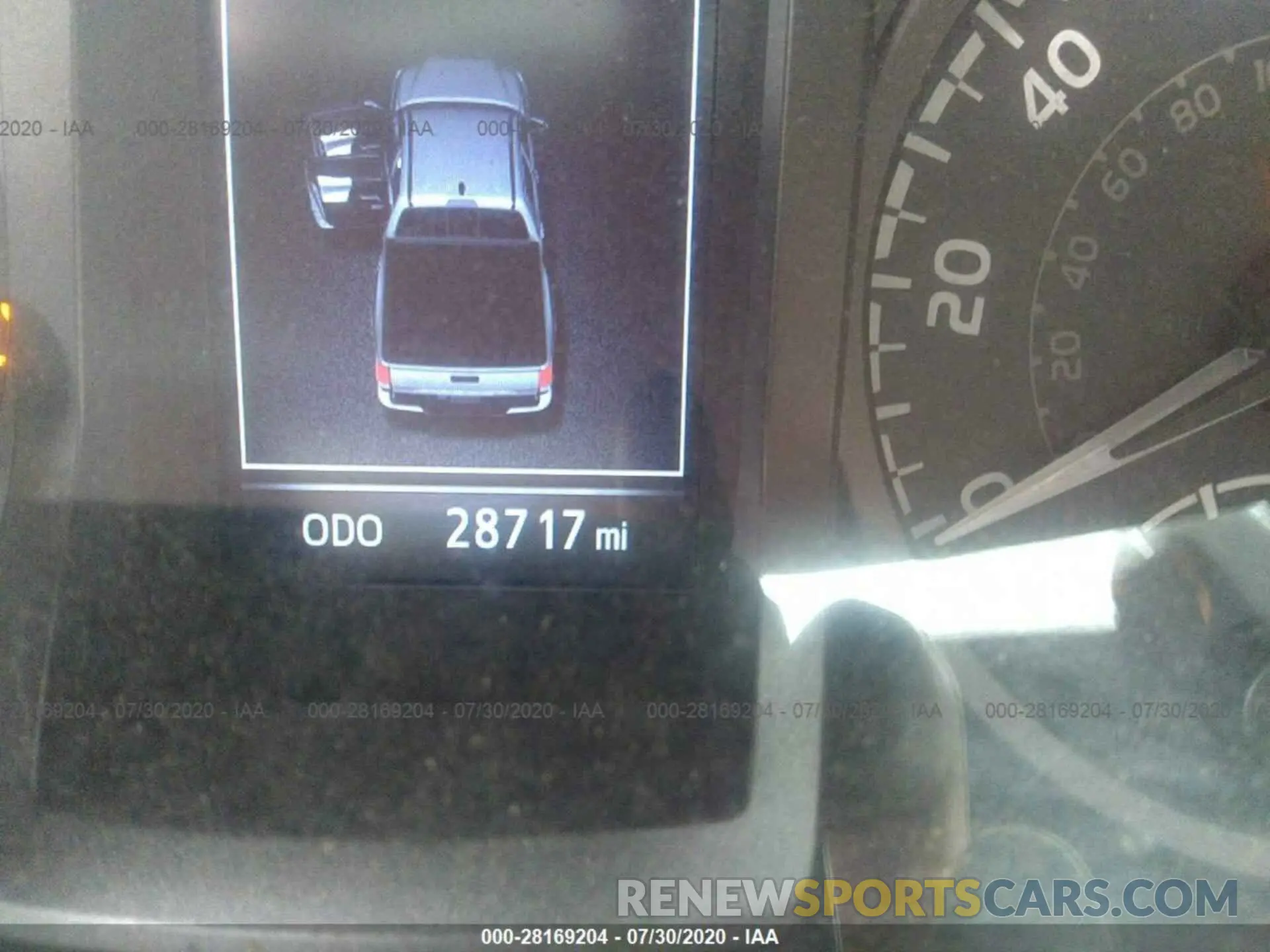 7 Photograph of a damaged car 5TFCZ5AN6KX166186 TOYOTA TACOMA 2019