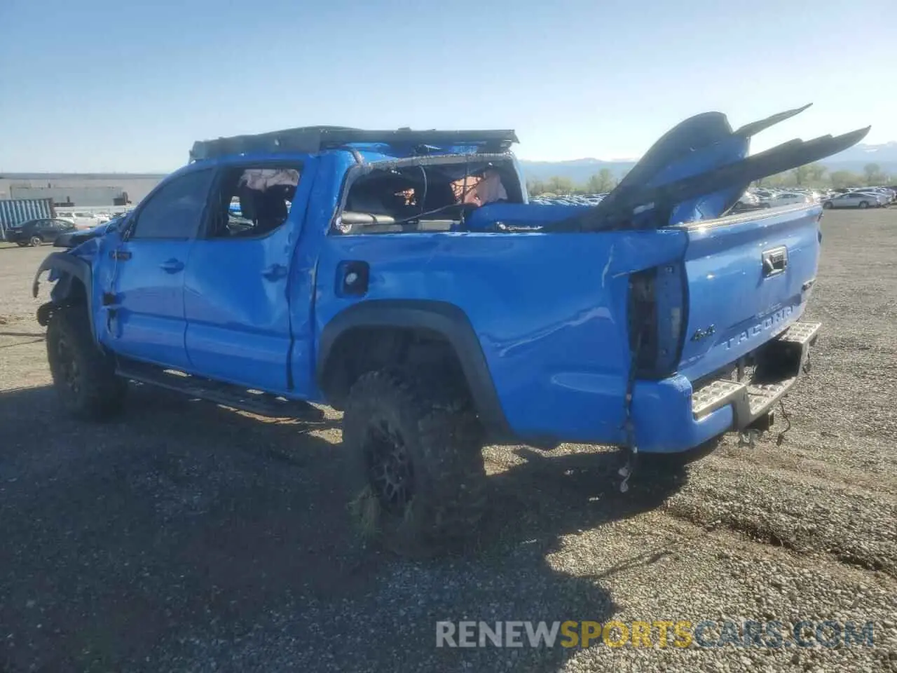 2 Photograph of a damaged car 5TFCZ5AN8KX201925 TOYOTA TACOMA 2019