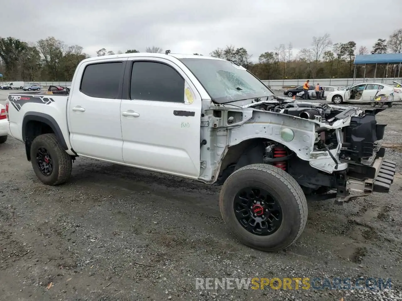 4 Photograph of a damaged car 5TFCZ5ANXKX177661 TOYOTA TACOMA 2019