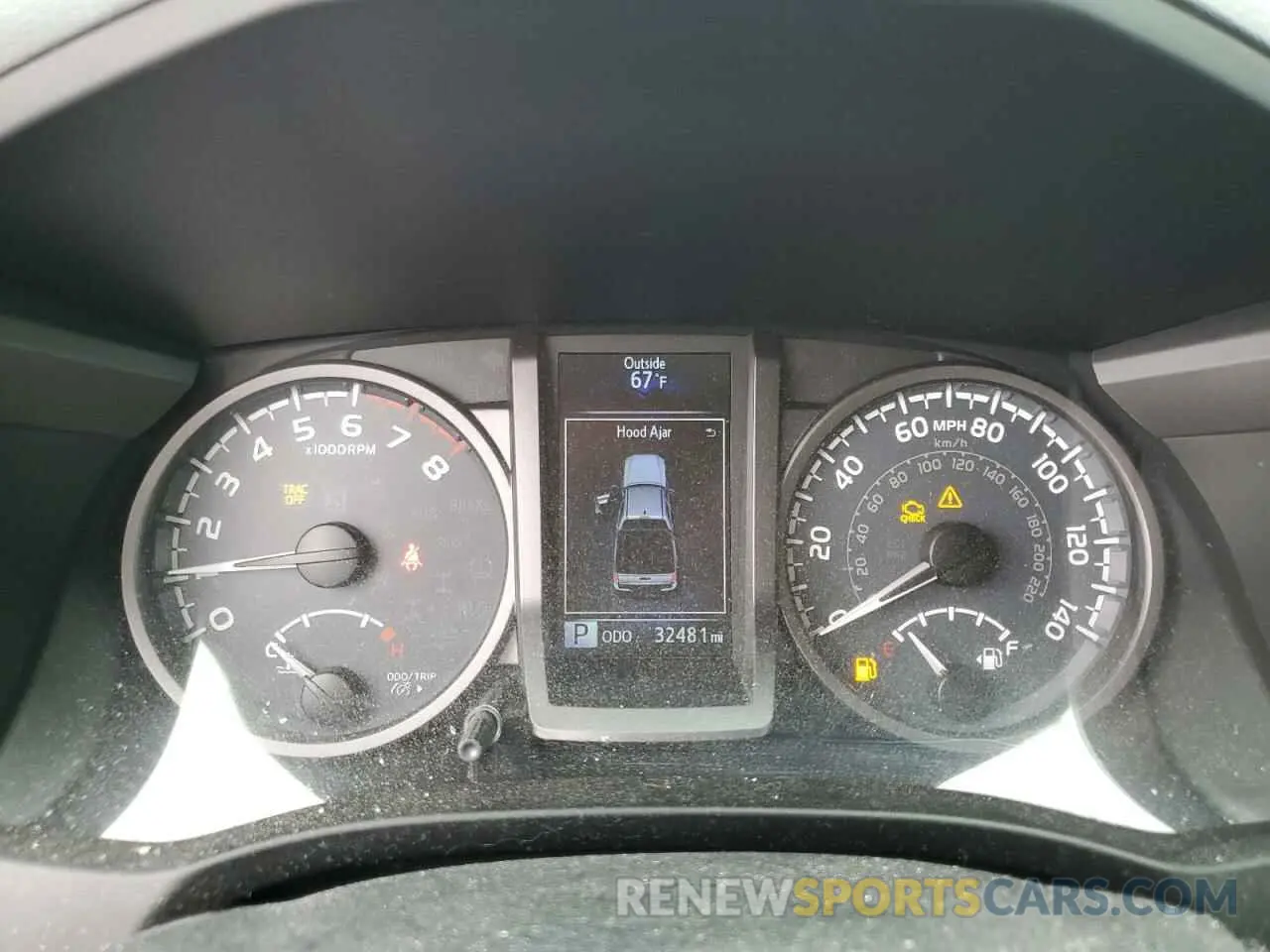 9 Photograph of a damaged car 5TFCZ5ANXKX177661 TOYOTA TACOMA 2019
