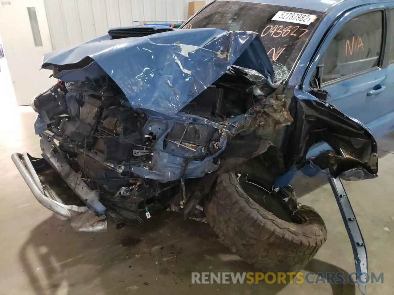 9 Photograph of a damaged car 5TFDZ5BN2KX043827 TOYOTA TACOMA 2019