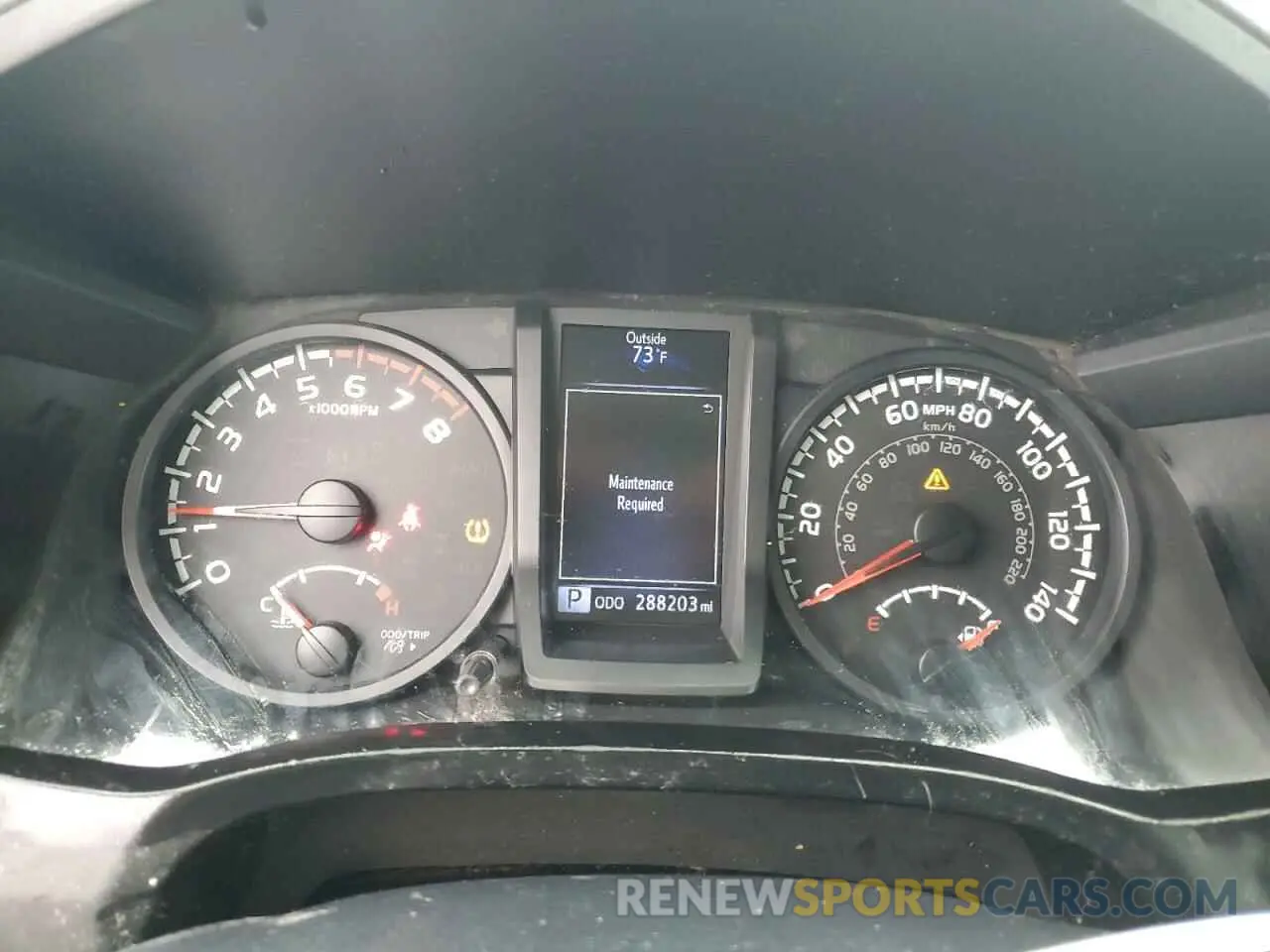 9 Photograph of a damaged car 5TFRX5GN1KX135550 TOYOTA TACOMA 2019