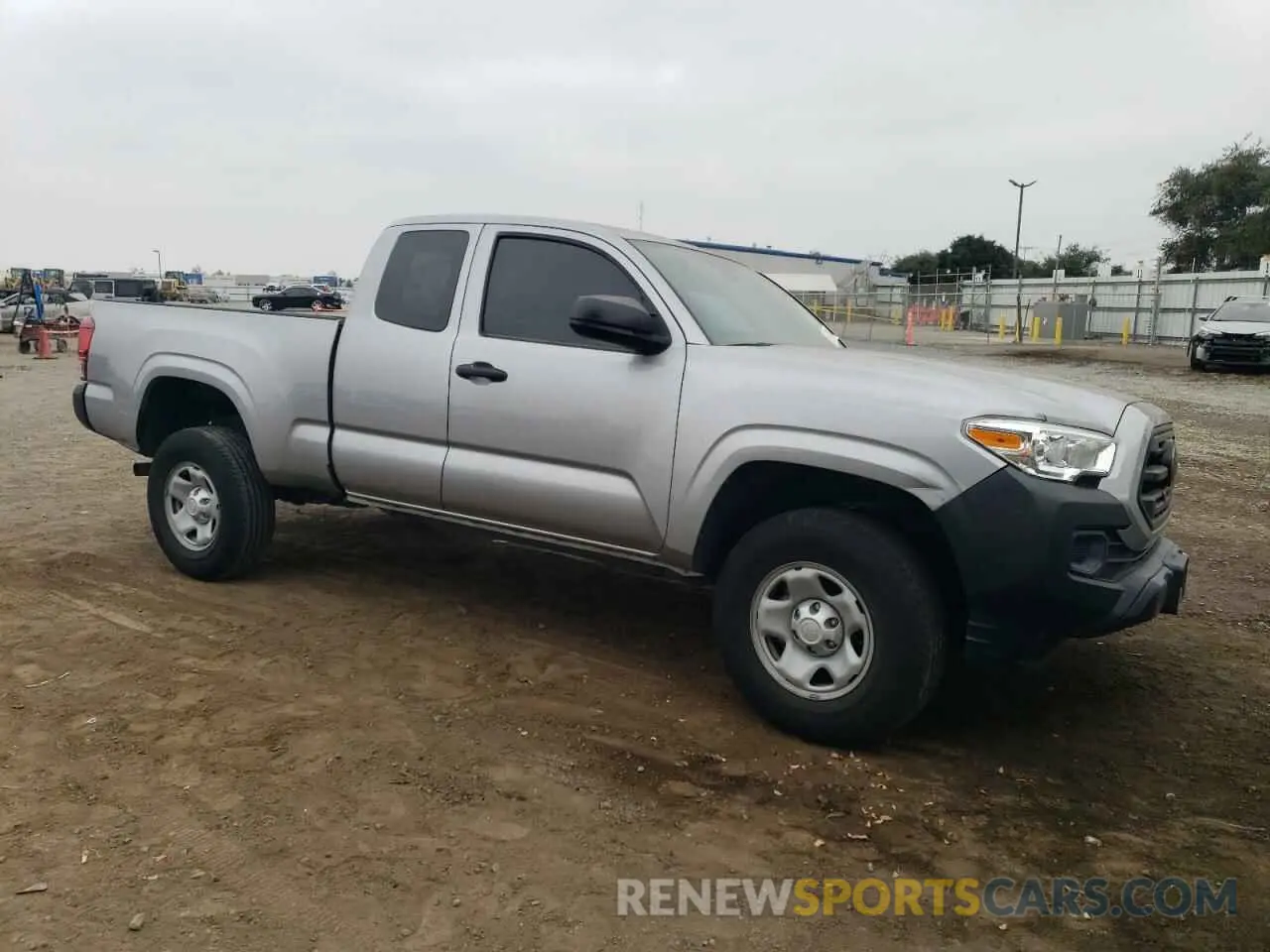 4 Photograph of a damaged car 5TFRX5GN1KX147679 TOYOTA TACOMA 2019