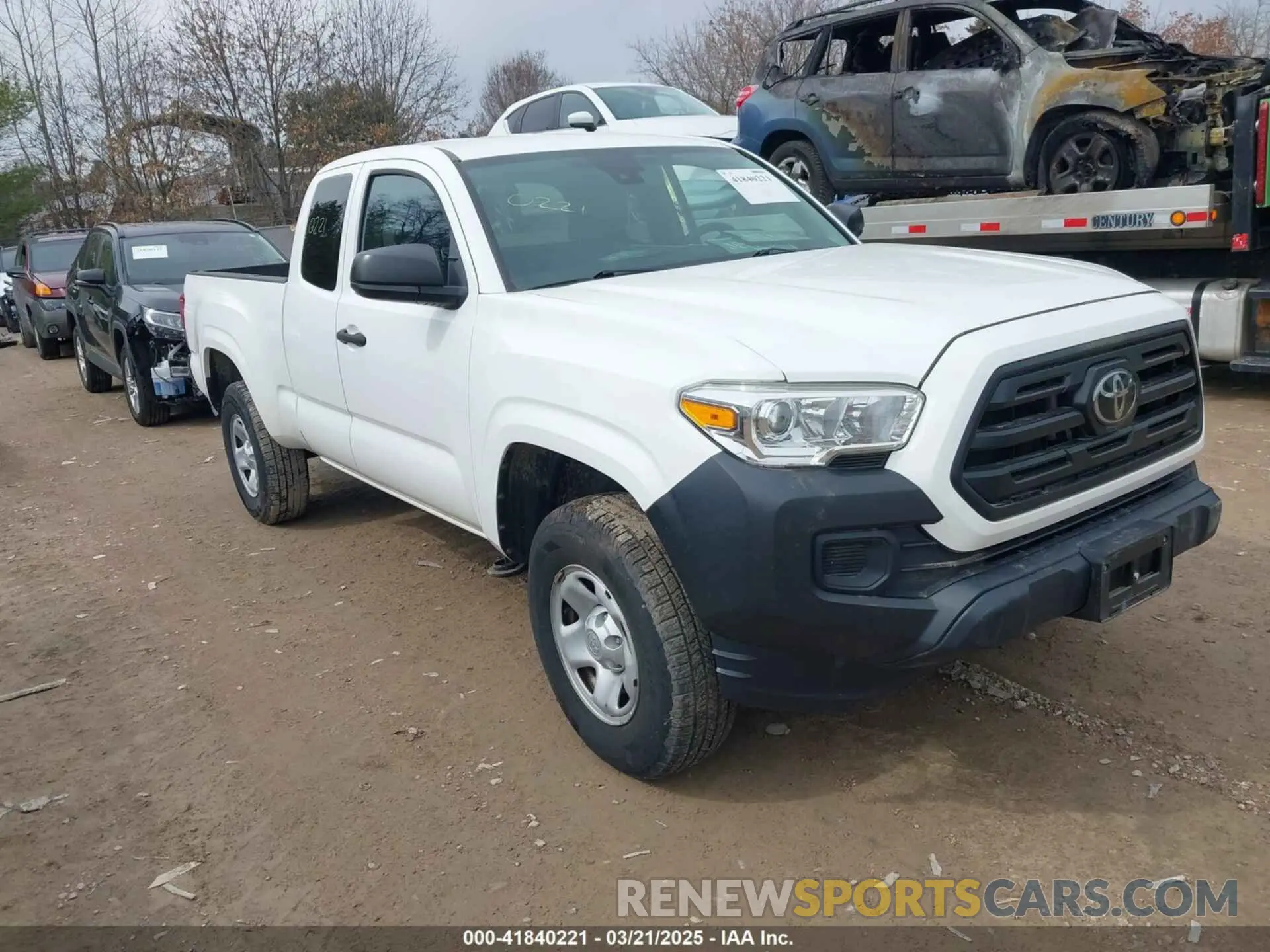 1 Фотография поврежденного автомобиля 5TFRX5GN1KX162876 TOYOTA TACOMA 2019