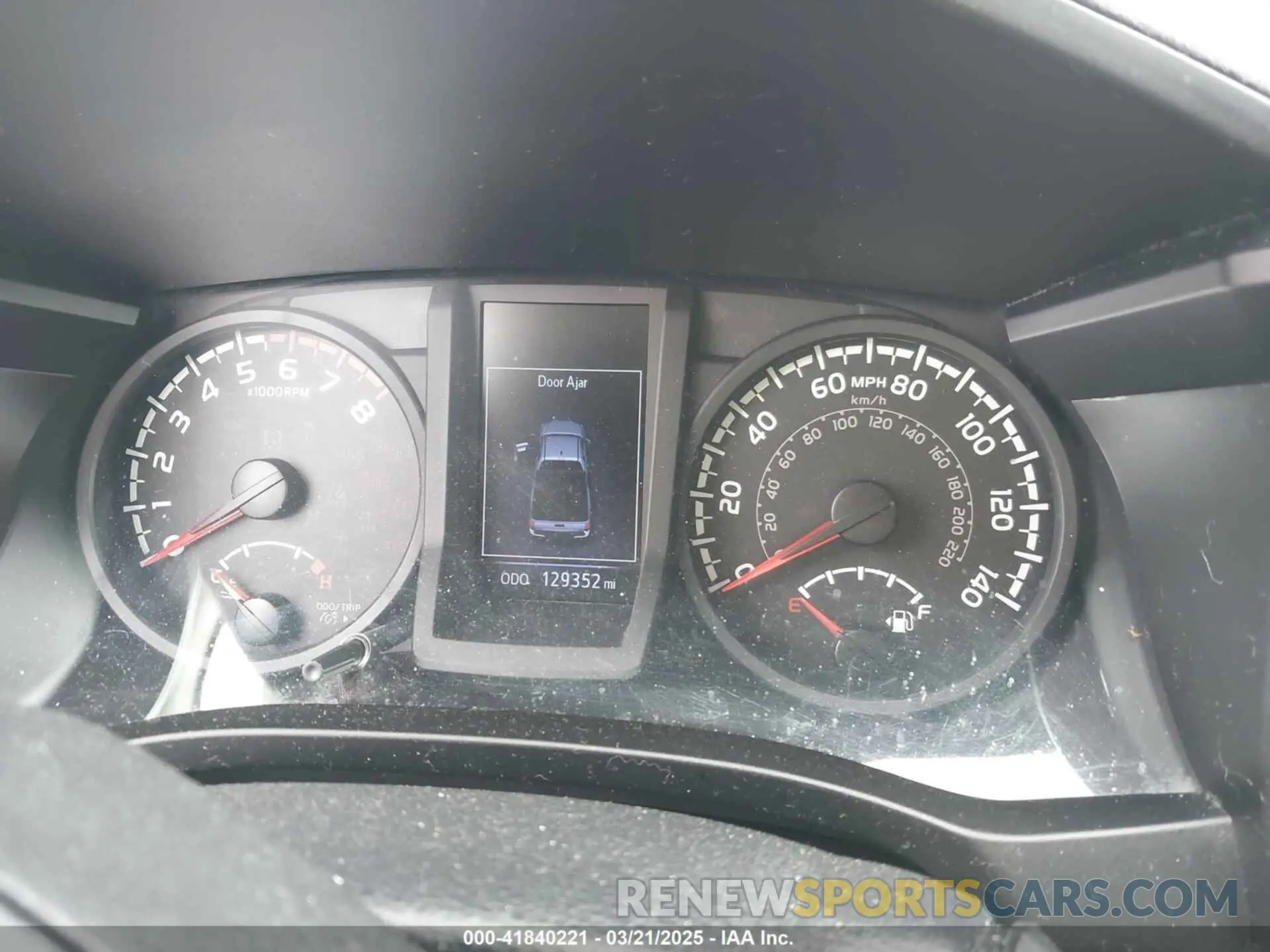 7 Фотография поврежденного автомобиля 5TFRX5GN1KX162876 TOYOTA TACOMA 2019