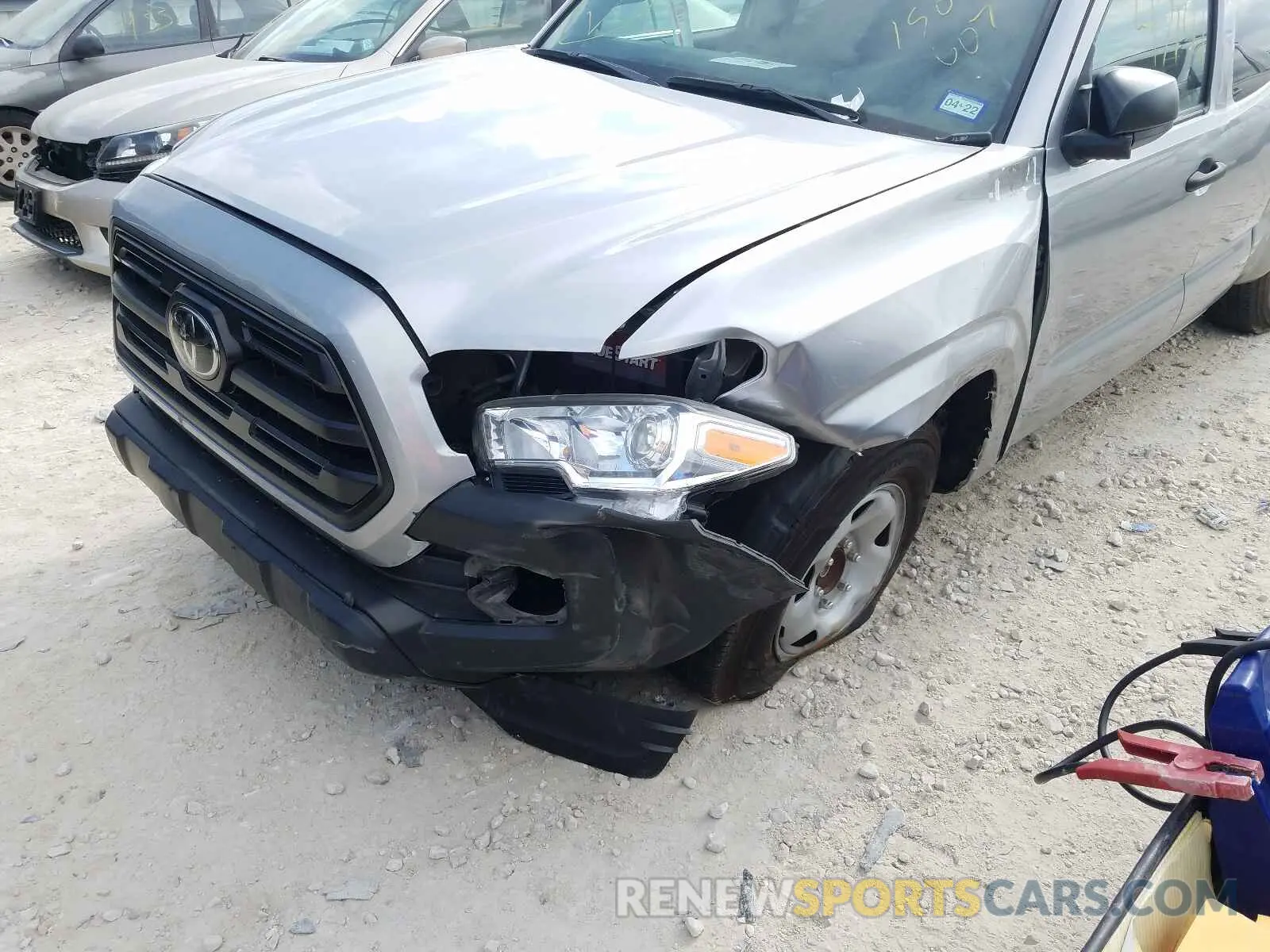9 Photograph of a damaged car 5TFRX5GN2KX150607 TOYOTA TACOMA 2019