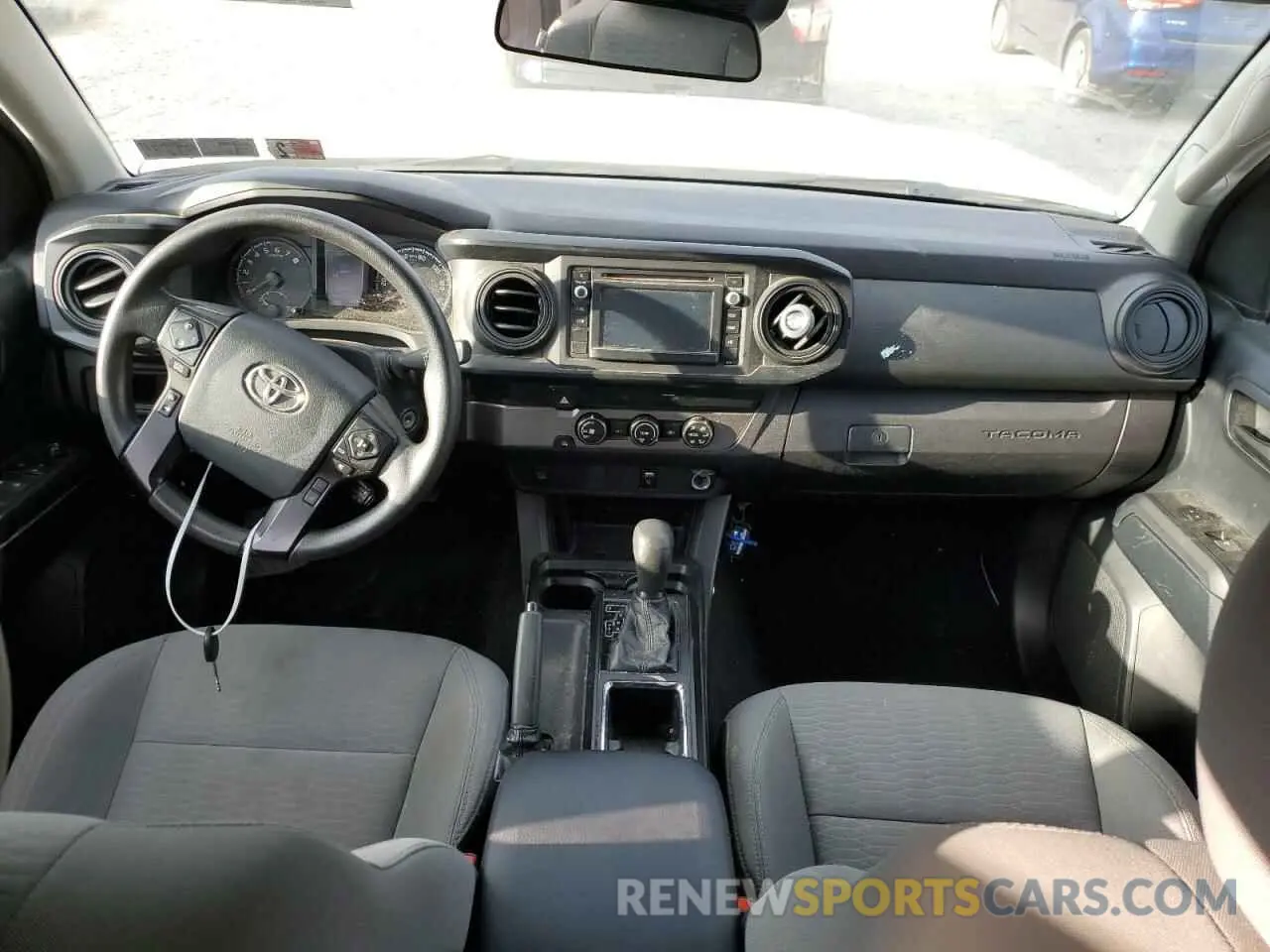 8 Photograph of a damaged car 5TFRX5GN6KX148035 TOYOTA TACOMA 2019