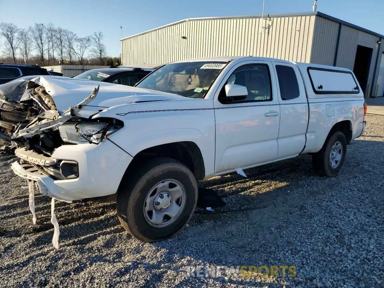 1 Photograph of a damaged car 5TFRX5GN7KX157553 TOYOTA TACOMA 2019