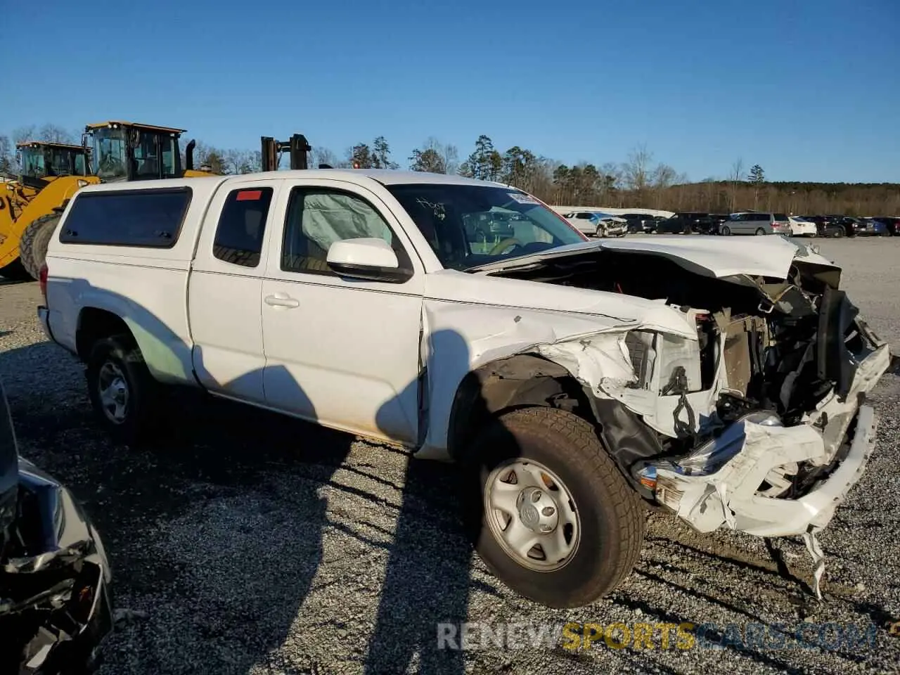 4 Photograph of a damaged car 5TFRX5GN7KX157553 TOYOTA TACOMA 2019
