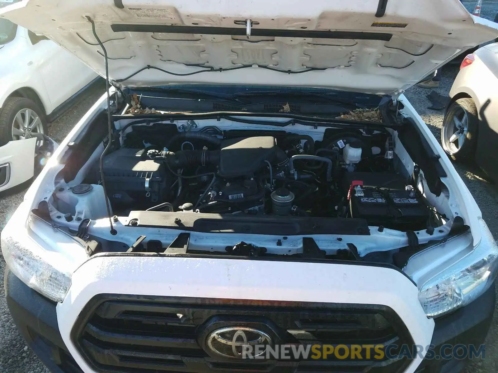 7 Photograph of a damaged car 5TFRX5GN7KX164969 TOYOTA TACOMA 2019