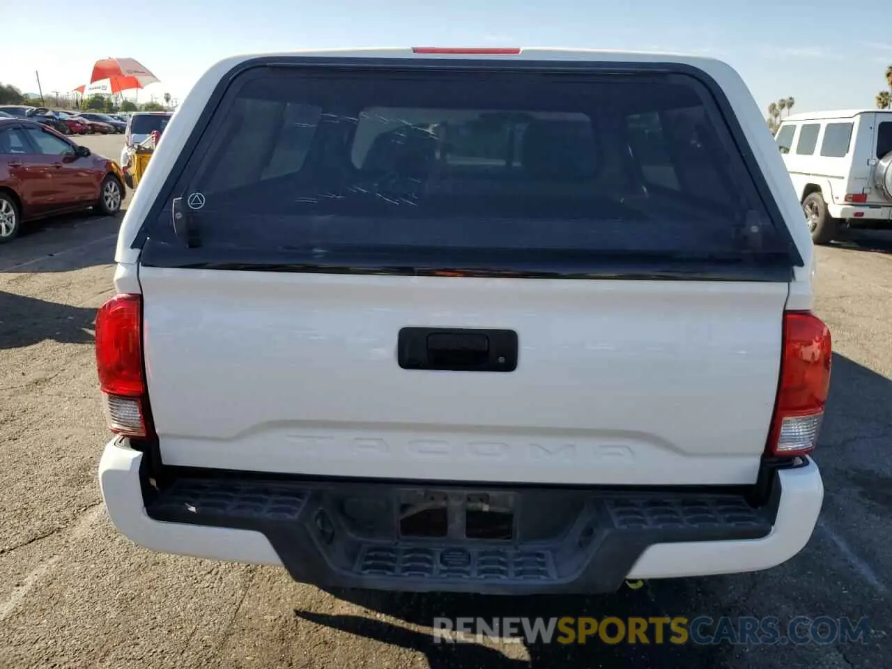 6 Photograph of a damaged car 5TFRX5GN7KX165250 TOYOTA TACOMA 2019