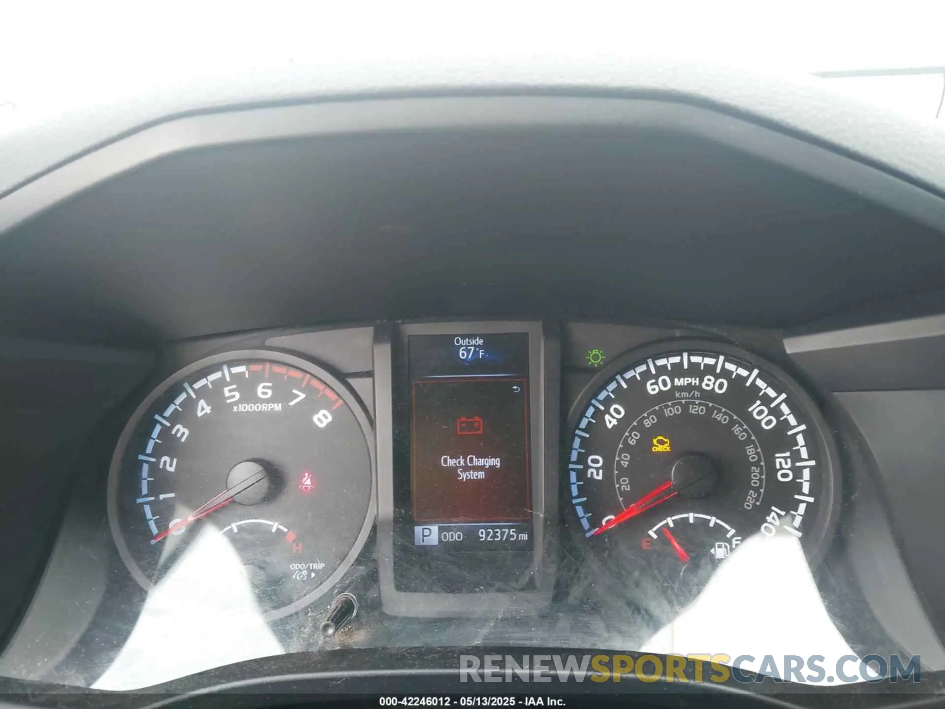7 Photograph of a damaged car 5TFRX5GN9KX137739 TOYOTA TACOMA 2019