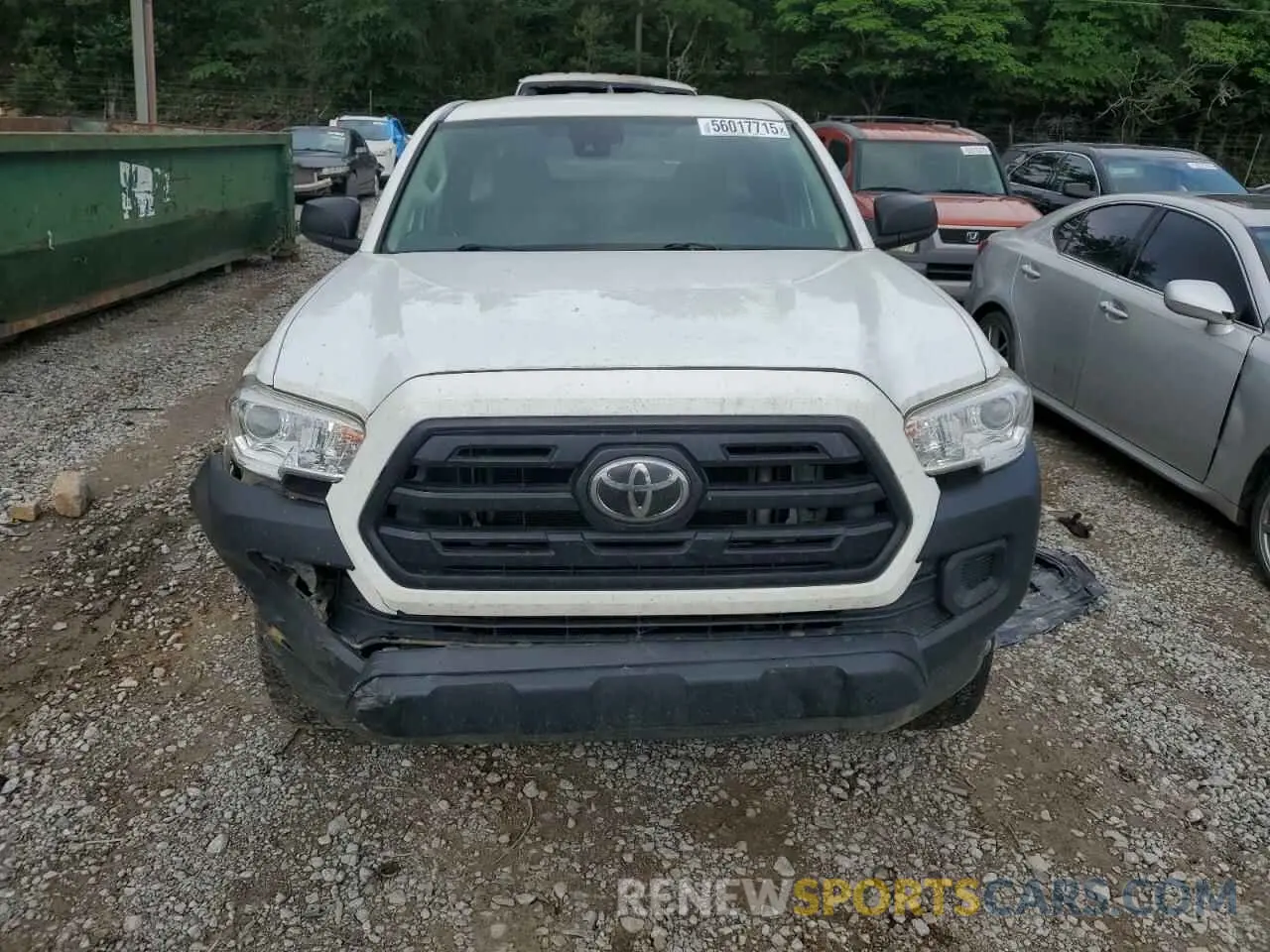 5 Фотография поврежденного автомобиля 5TFRX5GN9KX155061 TOYOTA TACOMA 2019