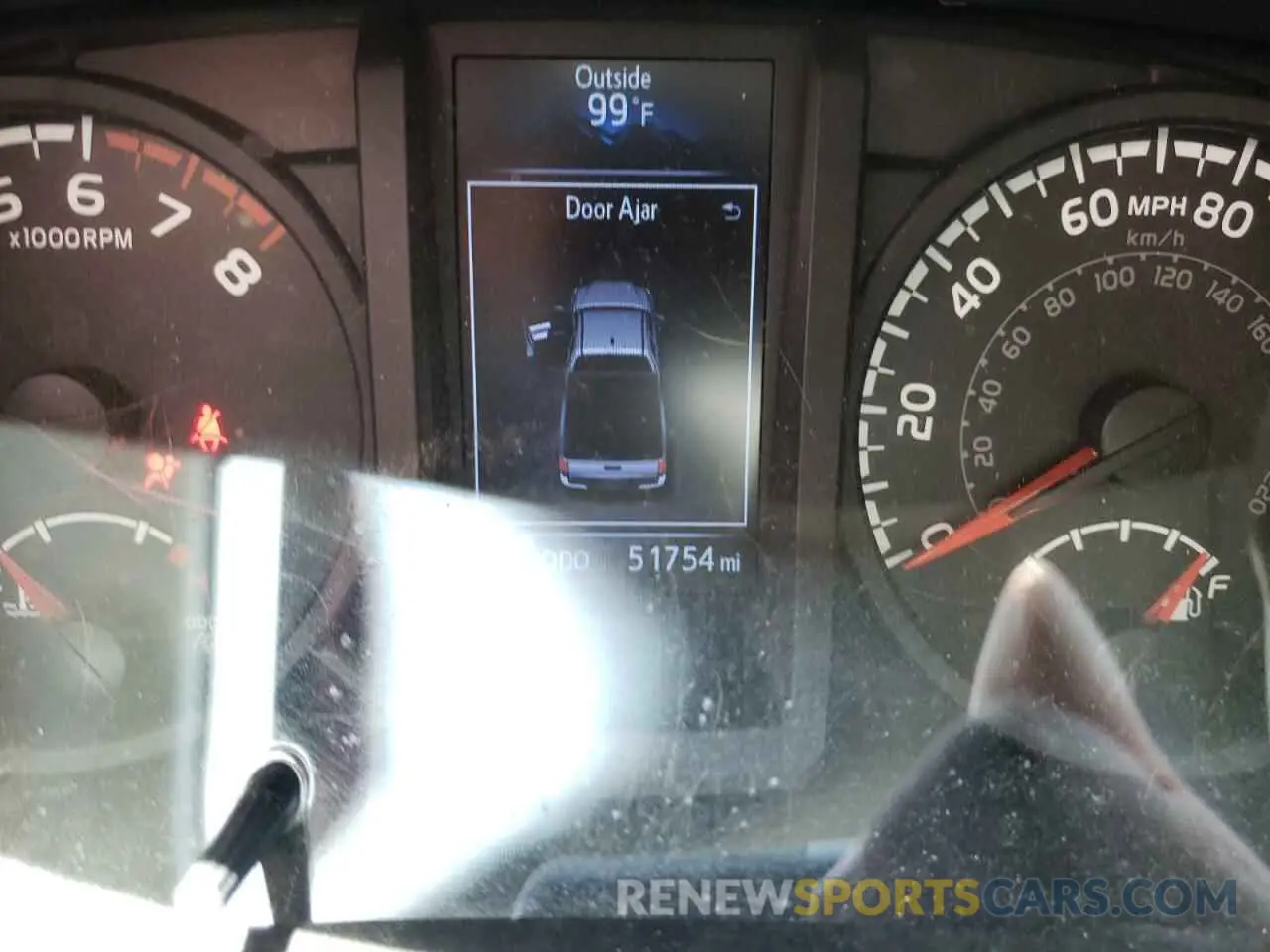 8 Photograph of a damaged car 5TFRZ5CN2KX082700 TOYOTA TACOMA 2019