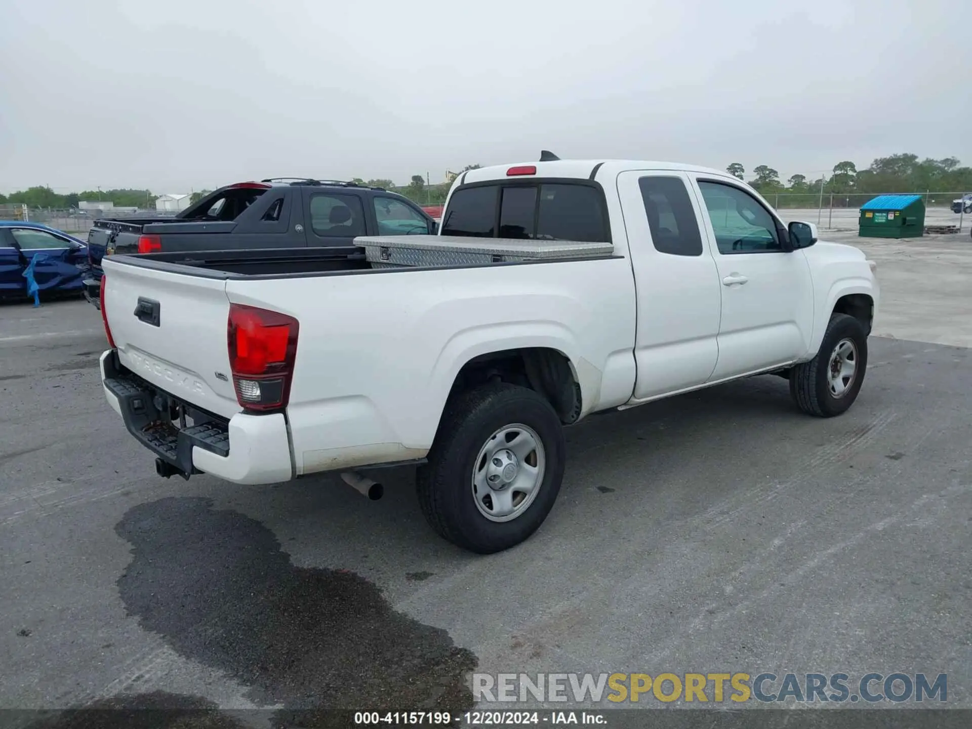 4 Фотография поврежденного автомобиля 5TFRZ5CN2KX084656 TOYOTA TACOMA 2019