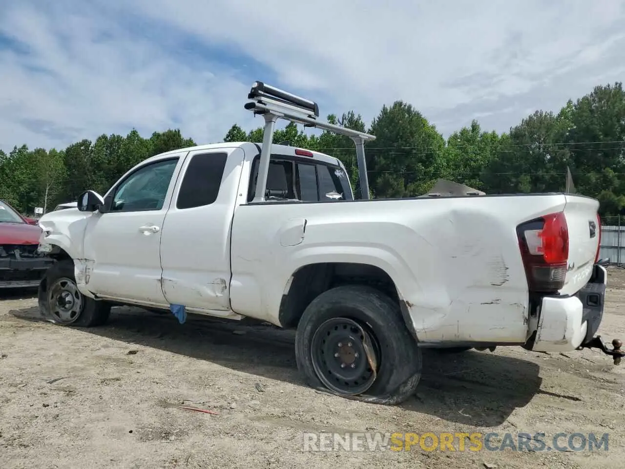 2 Photograph of a damaged car 5TFSX5EN0KX066144 TOYOTA TACOMA 2019