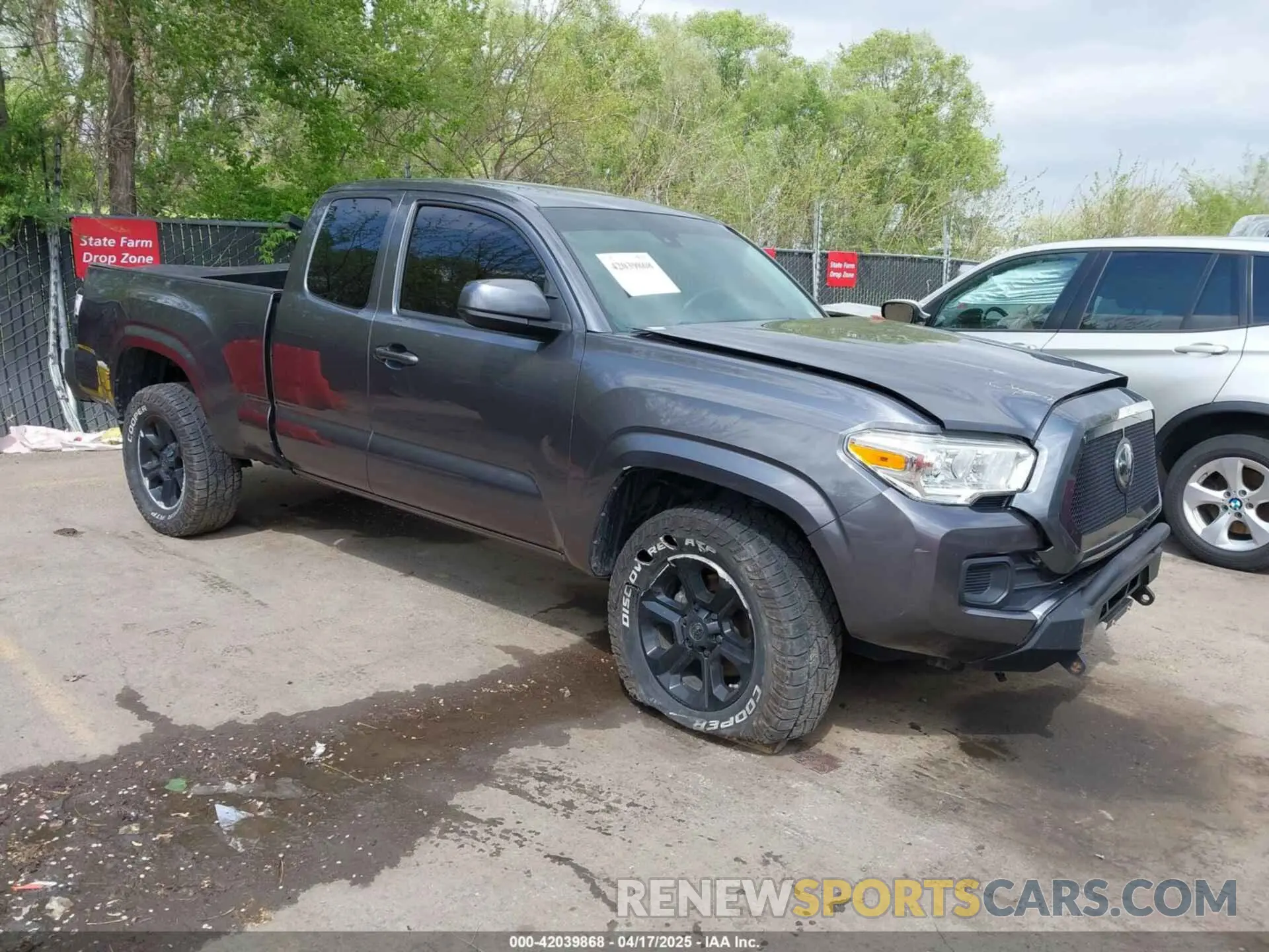 1 Фотография поврежденного автомобиля 5TFSX5EN1KX065827 TOYOTA TACOMA 2019