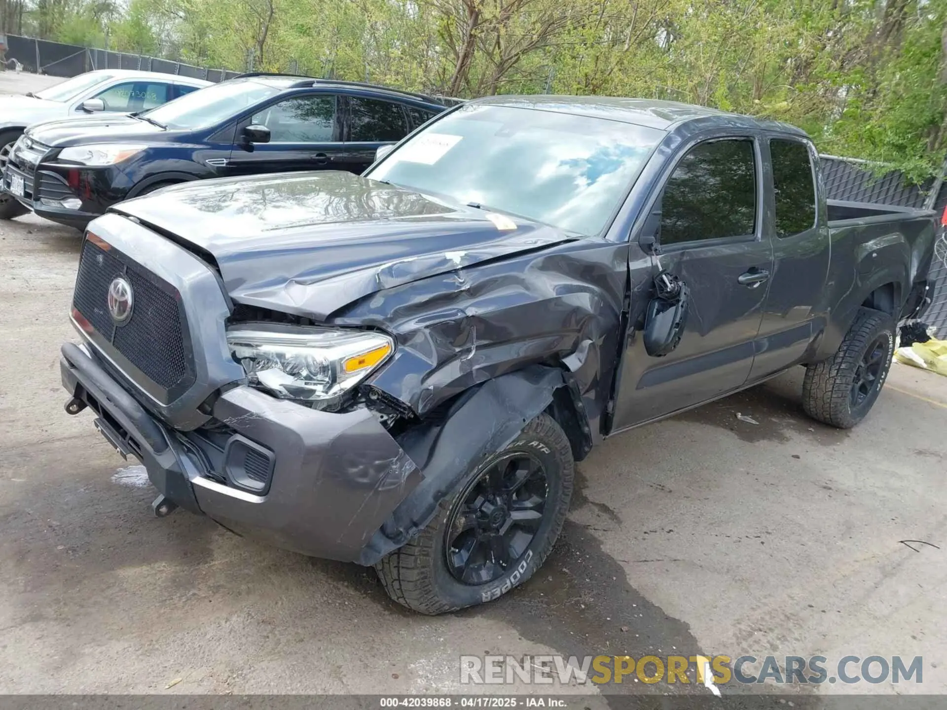6 Фотография поврежденного автомобиля 5TFSX5EN1KX065827 TOYOTA TACOMA 2019