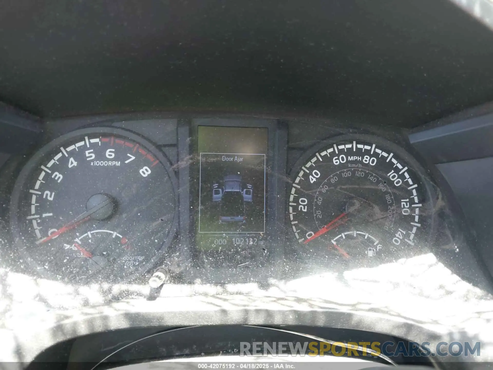 7 Photograph of a damaged car 5TFSX5EN2KX069191 TOYOTA TACOMA 2019