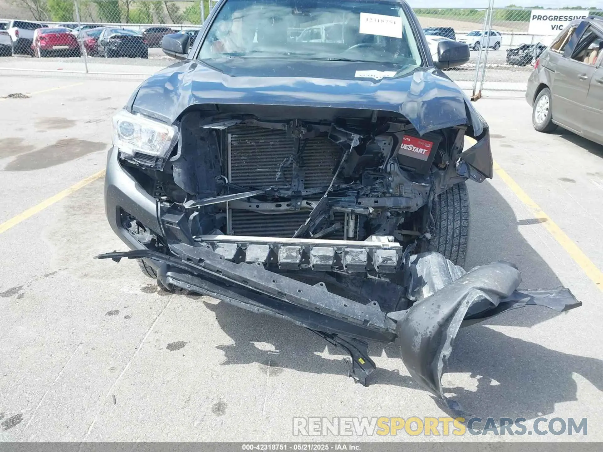 6 Photograph of a damaged car 5TFSX5EN4KX070181 TOYOTA TACOMA 2019