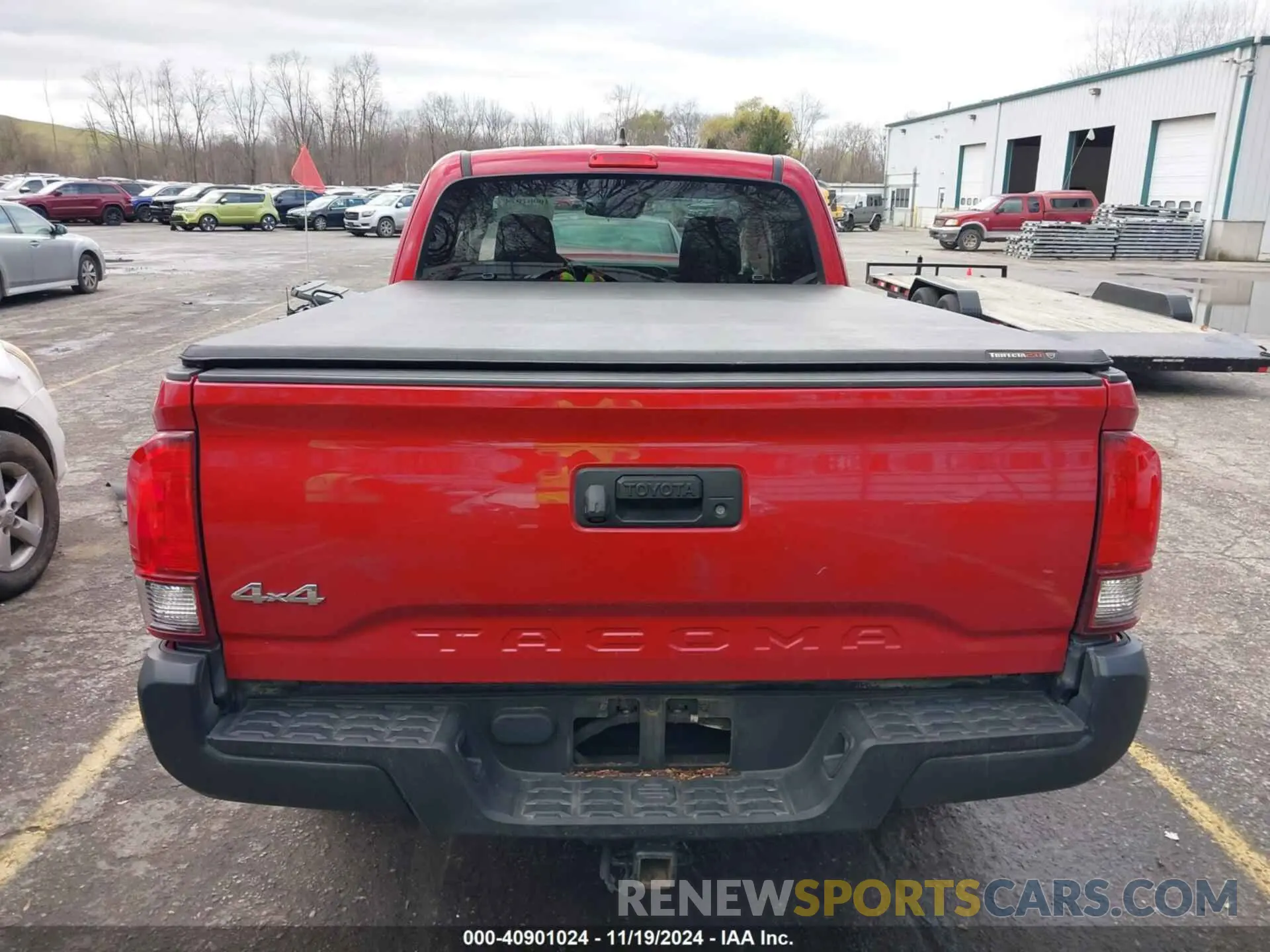 16 Photograph of a damaged car 5TFSX5ENXKX064059 TOYOTA TACOMA 2019