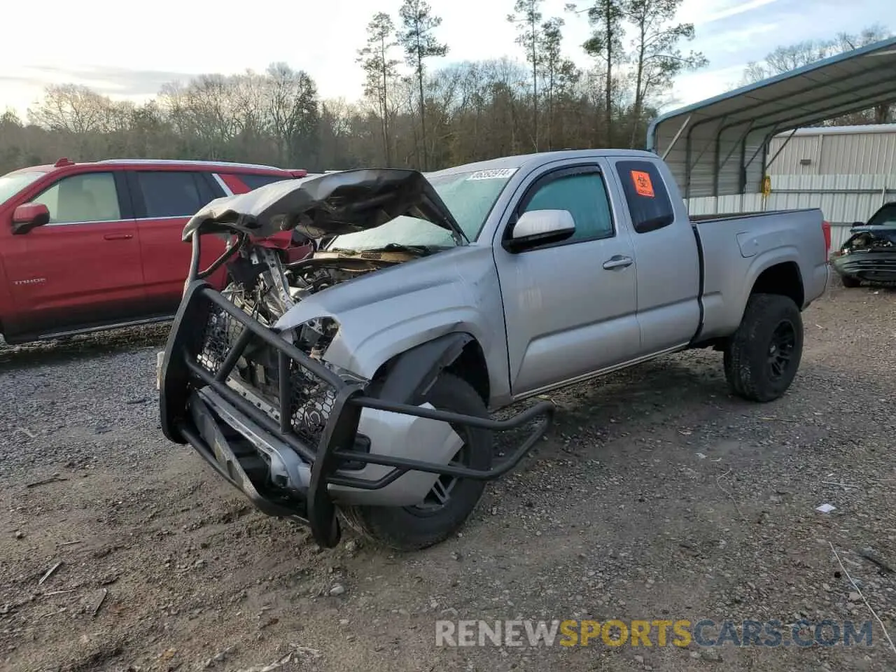 1 Фотография поврежденного автомобиля 5TFSX5ENXKX066748 TOYOTA TACOMA 2019