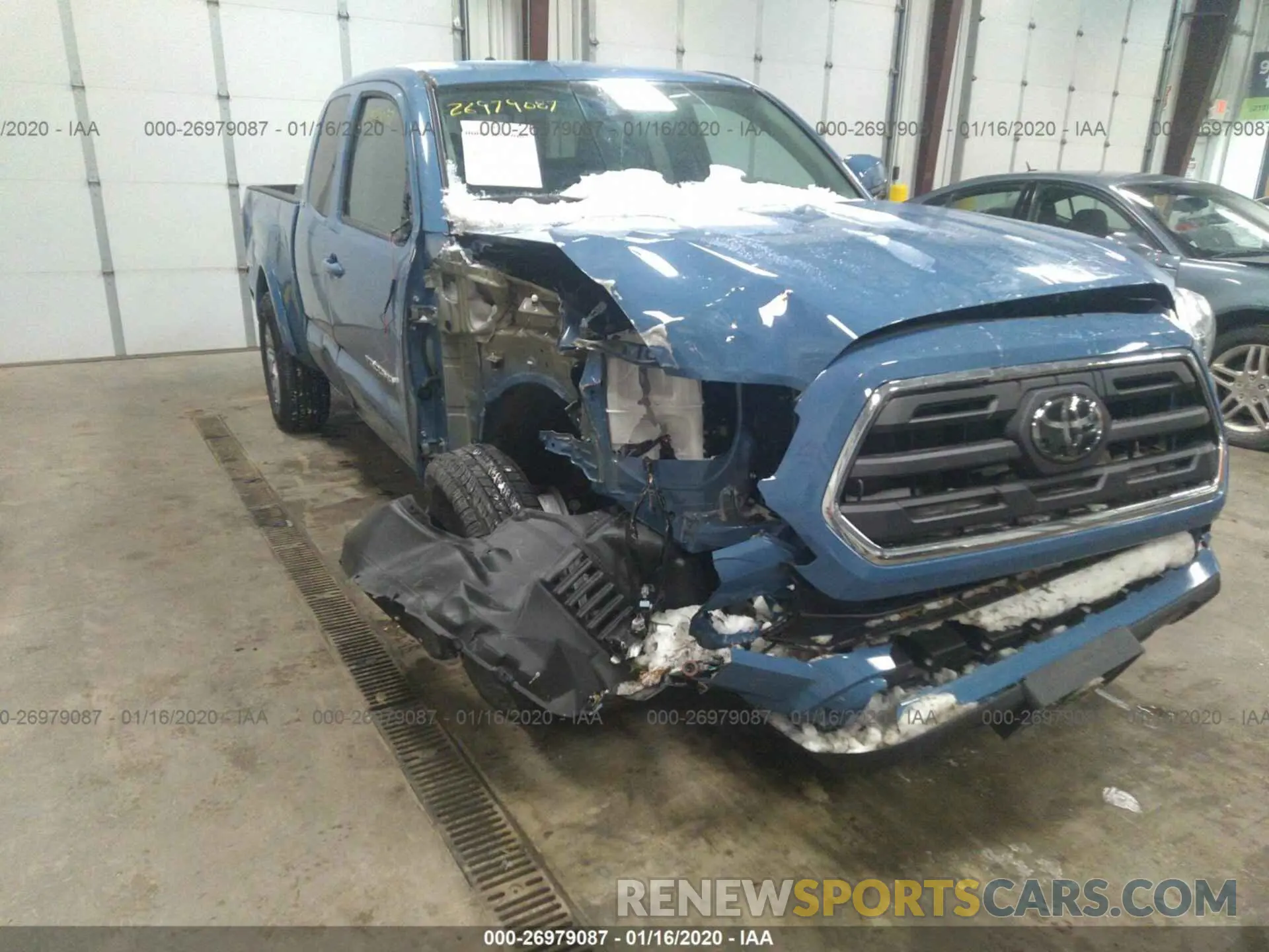 1 Photograph of a damaged car 5TFSX5ENXKX070525 TOYOTA TACOMA 2019