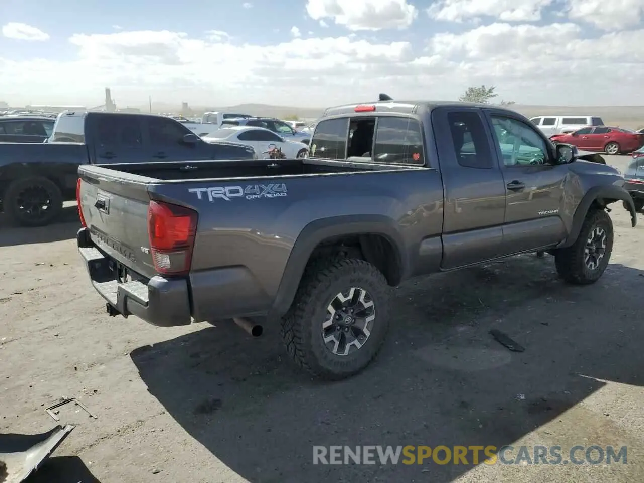 3 Photograph of a damaged car 5TFSZ5AN1KX169542 TOYOTA TACOMA 2019