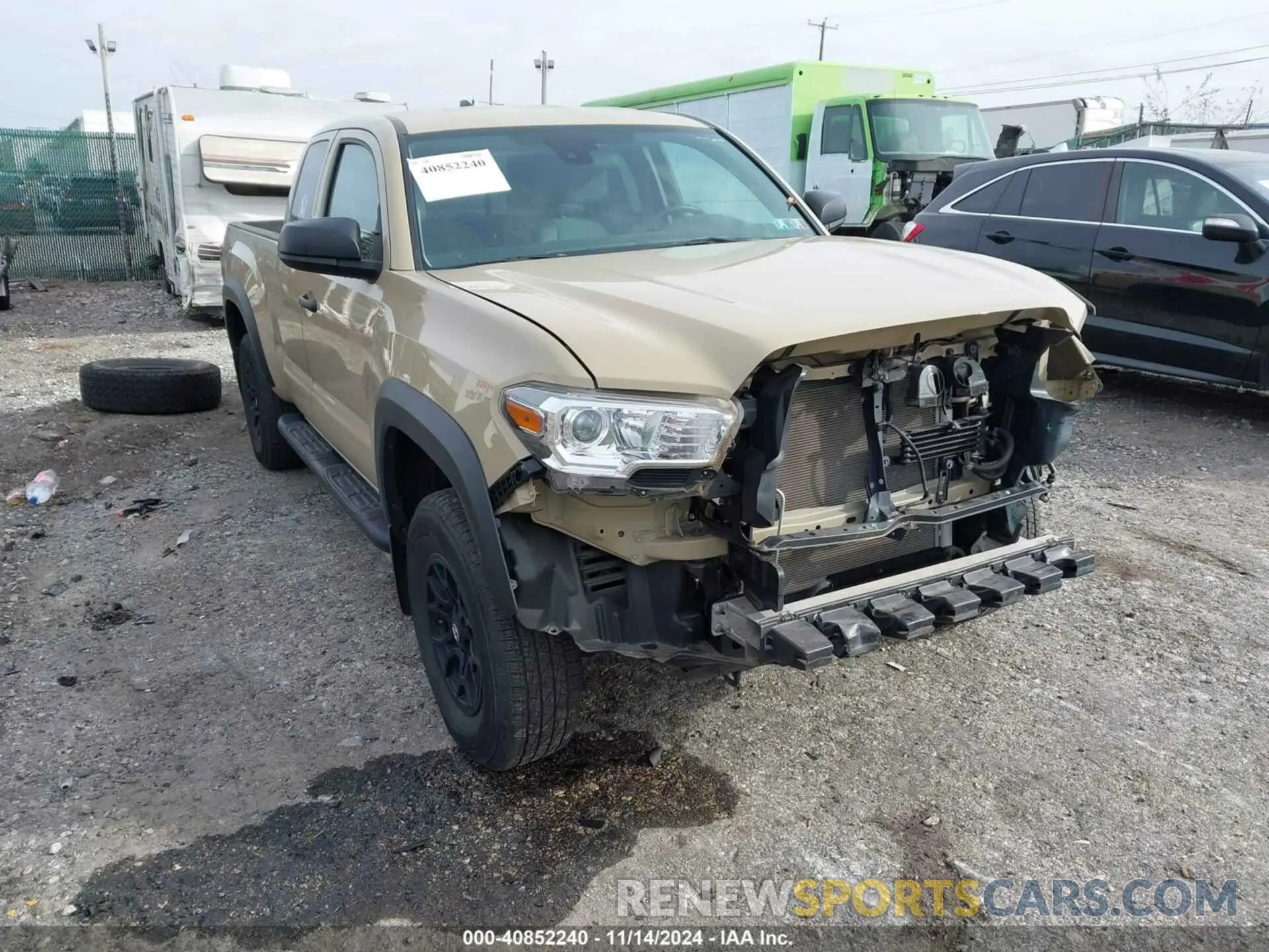 1 Фотография поврежденного автомобиля 5TFSZ5AN3KX184656 TOYOTA TACOMA 2019