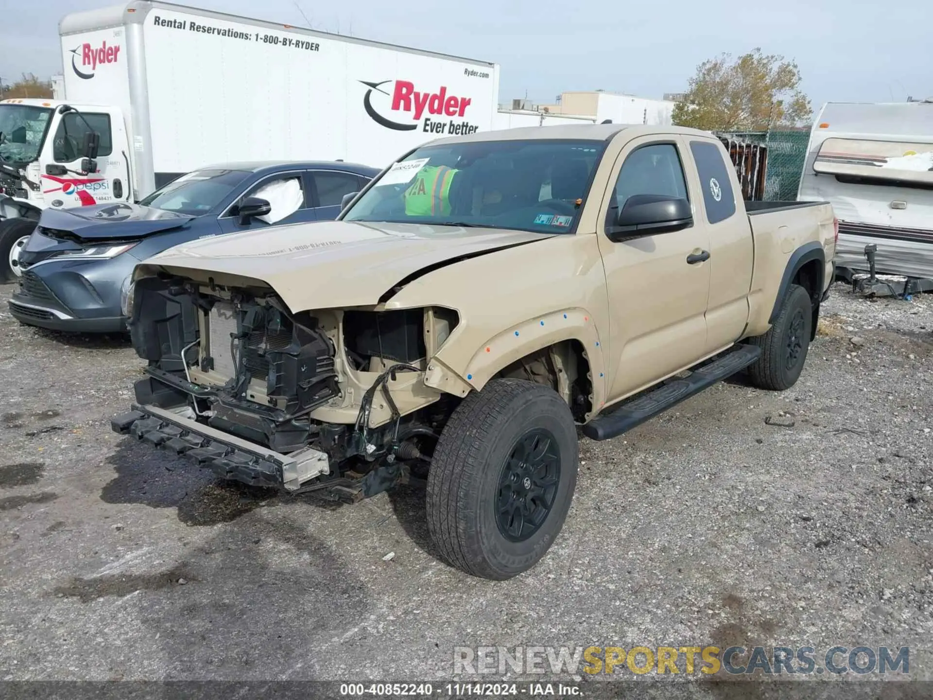 2 Фотография поврежденного автомобиля 5TFSZ5AN3KX184656 TOYOTA TACOMA 2019