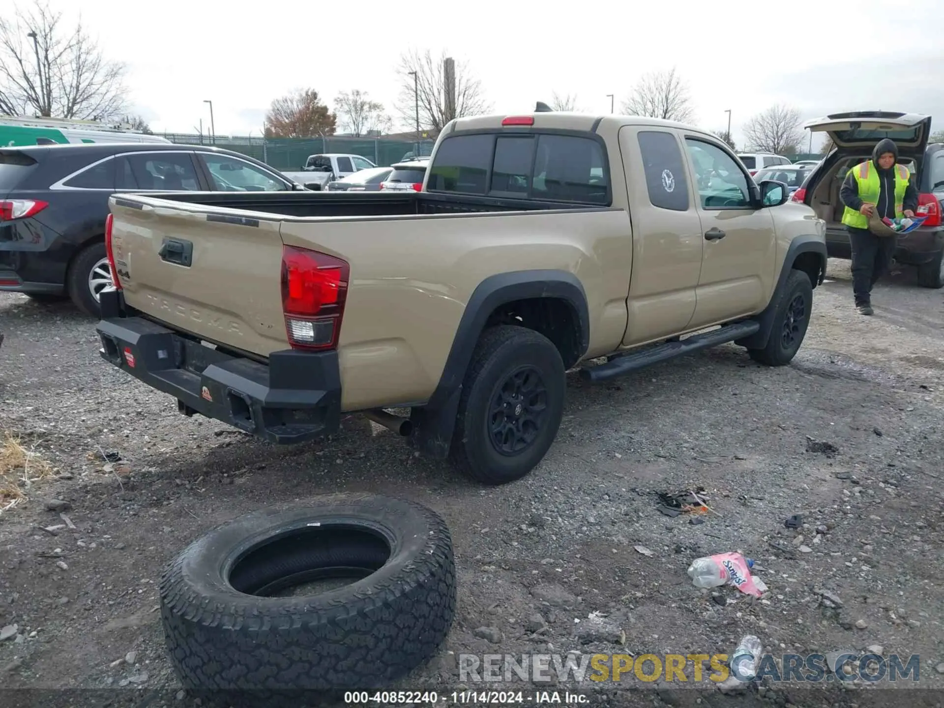 4 Фотография поврежденного автомобиля 5TFSZ5AN3KX184656 TOYOTA TACOMA 2019