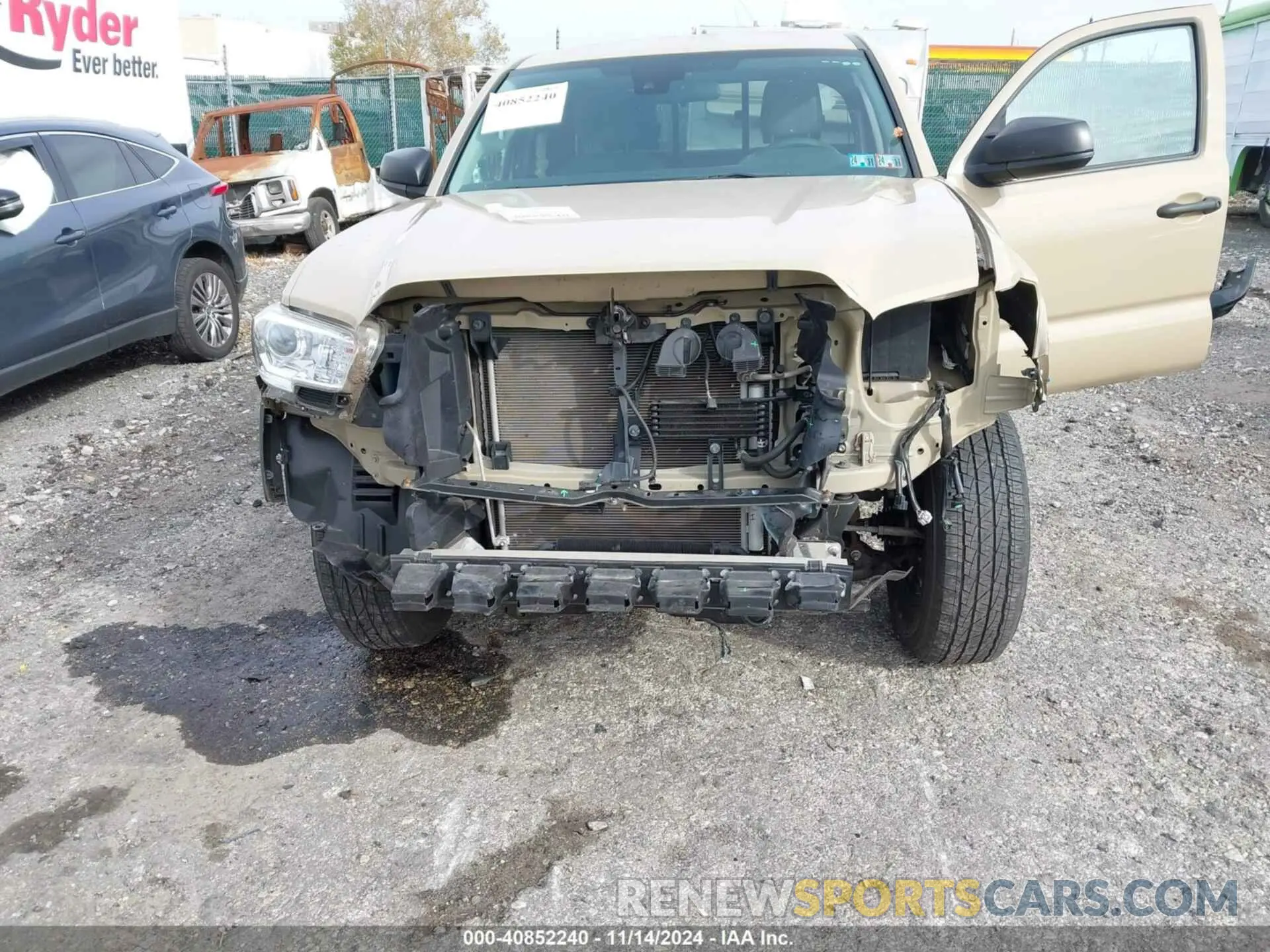 6 Фотография поврежденного автомобиля 5TFSZ5AN3KX184656 TOYOTA TACOMA 2019