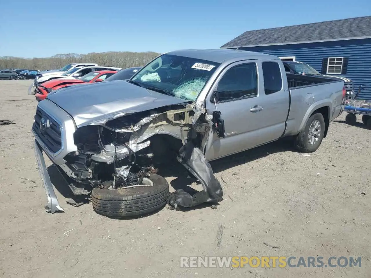 1 Фотография поврежденного автомобиля 5TFSZ5AN5KX202901 TOYOTA TACOMA 2019