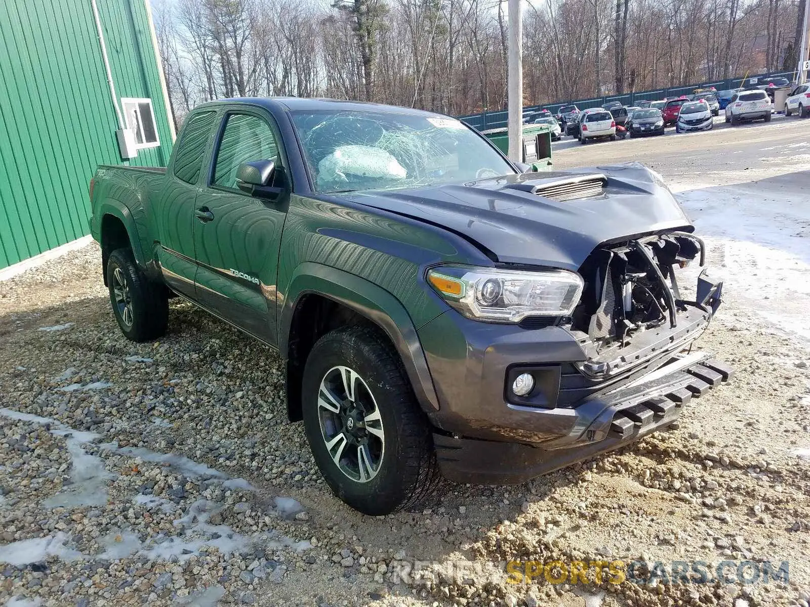 1 Photograph of a damaged car 5TFSZ5AN9KX184709 TOYOTA TACOMA 2019