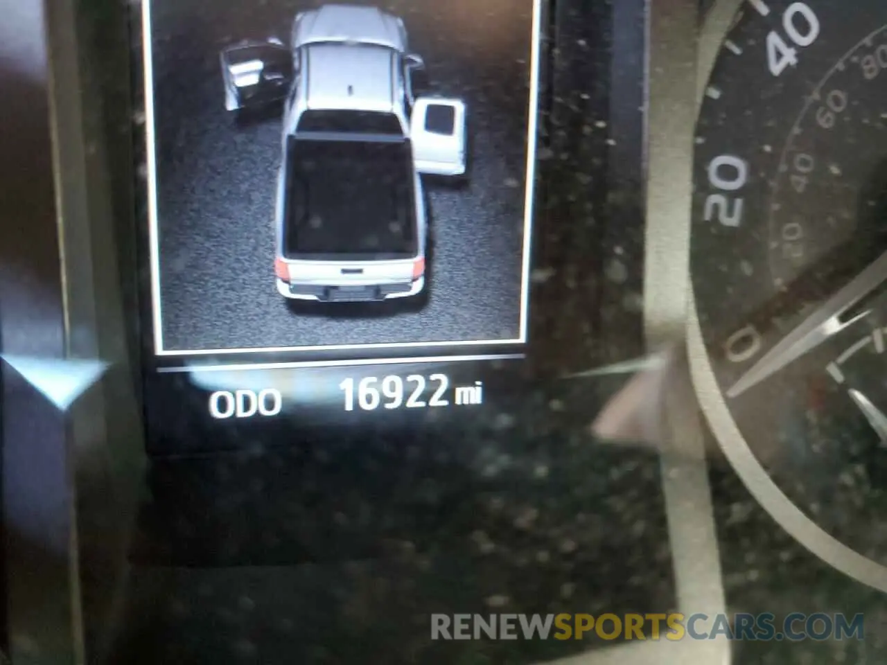 8 Photograph of a damaged car 5TFSZ5AN9KX207695 TOYOTA TACOMA 2019