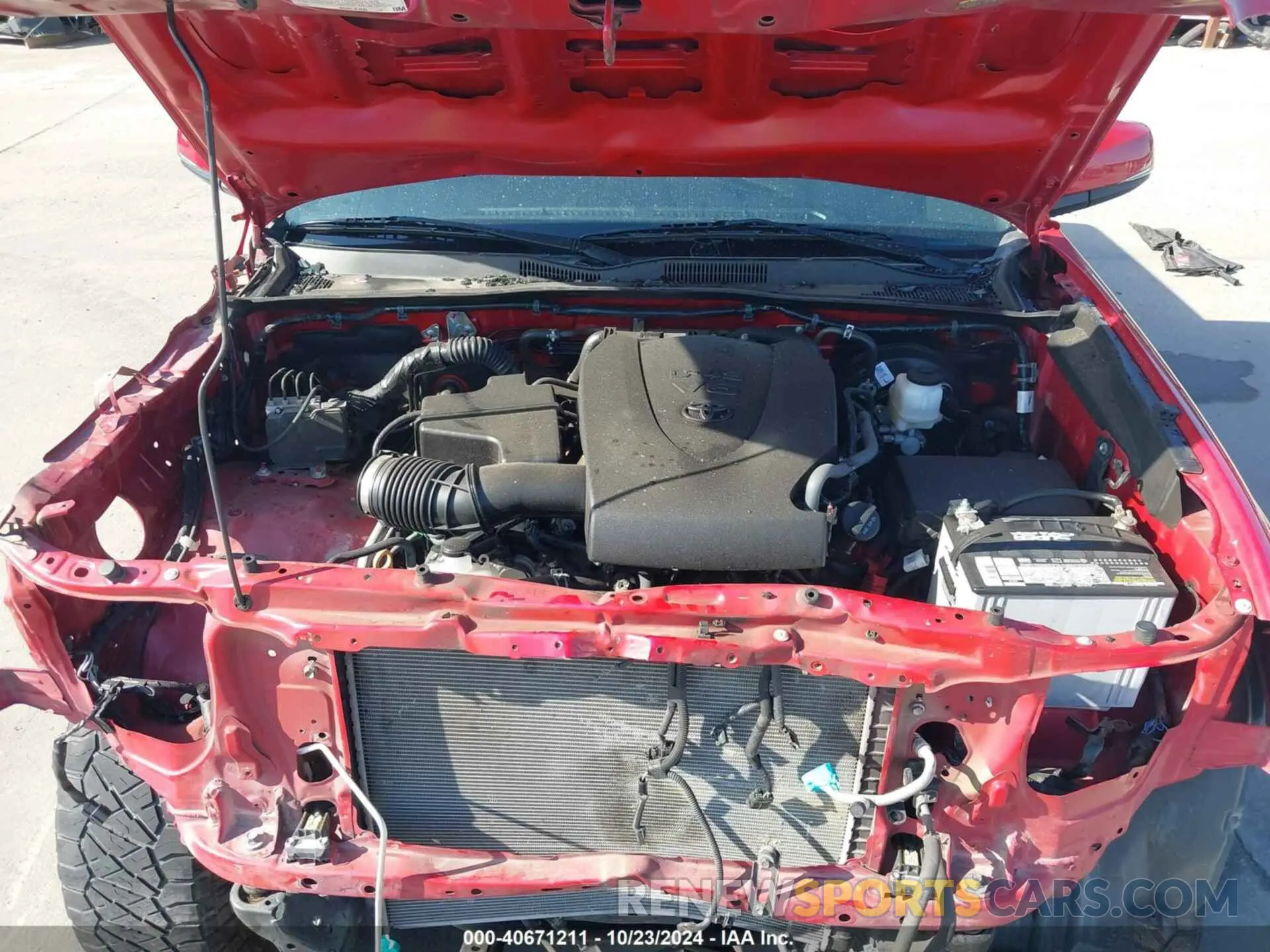 10 Фотография поврежденного автомобиля 3TMAZ5CN0LM123751 TOYOTA TACOMA 2020