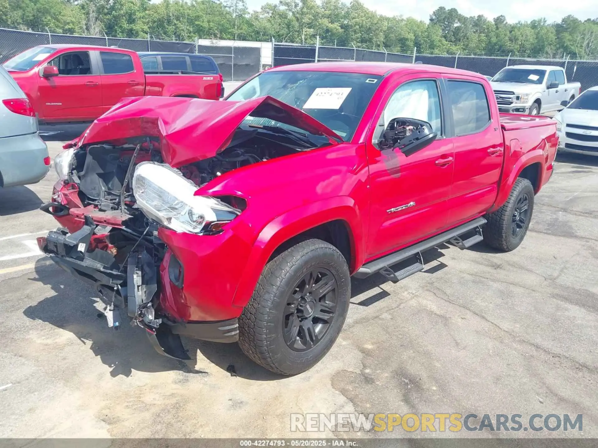 2 Фотография поврежденного автомобиля 3TMAZ5CN0LM125435 TOYOTA TACOMA 2020