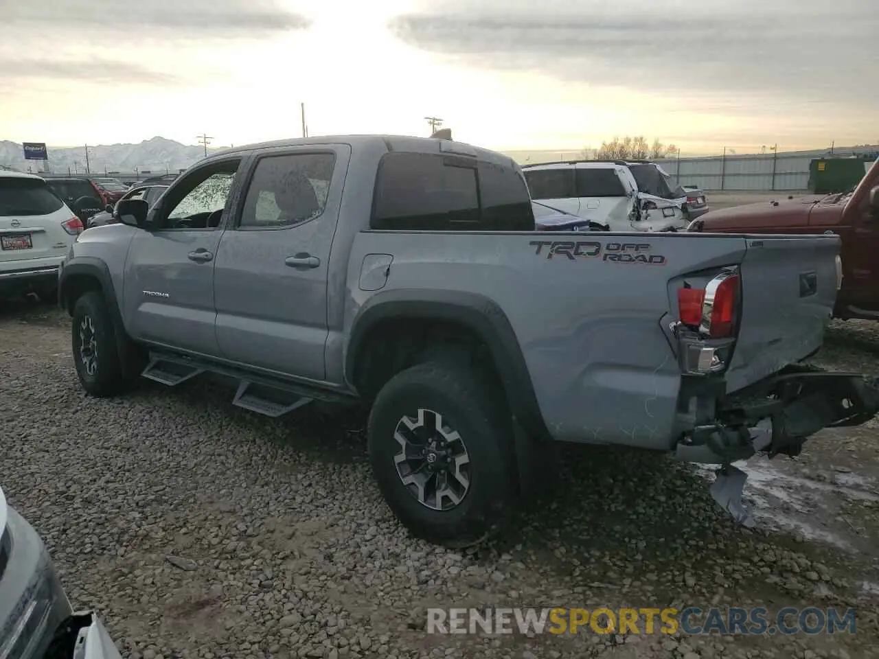 2 Photograph of a damaged car 3TMAZ5CN0LM140193 TOYOTA TACOMA 2020