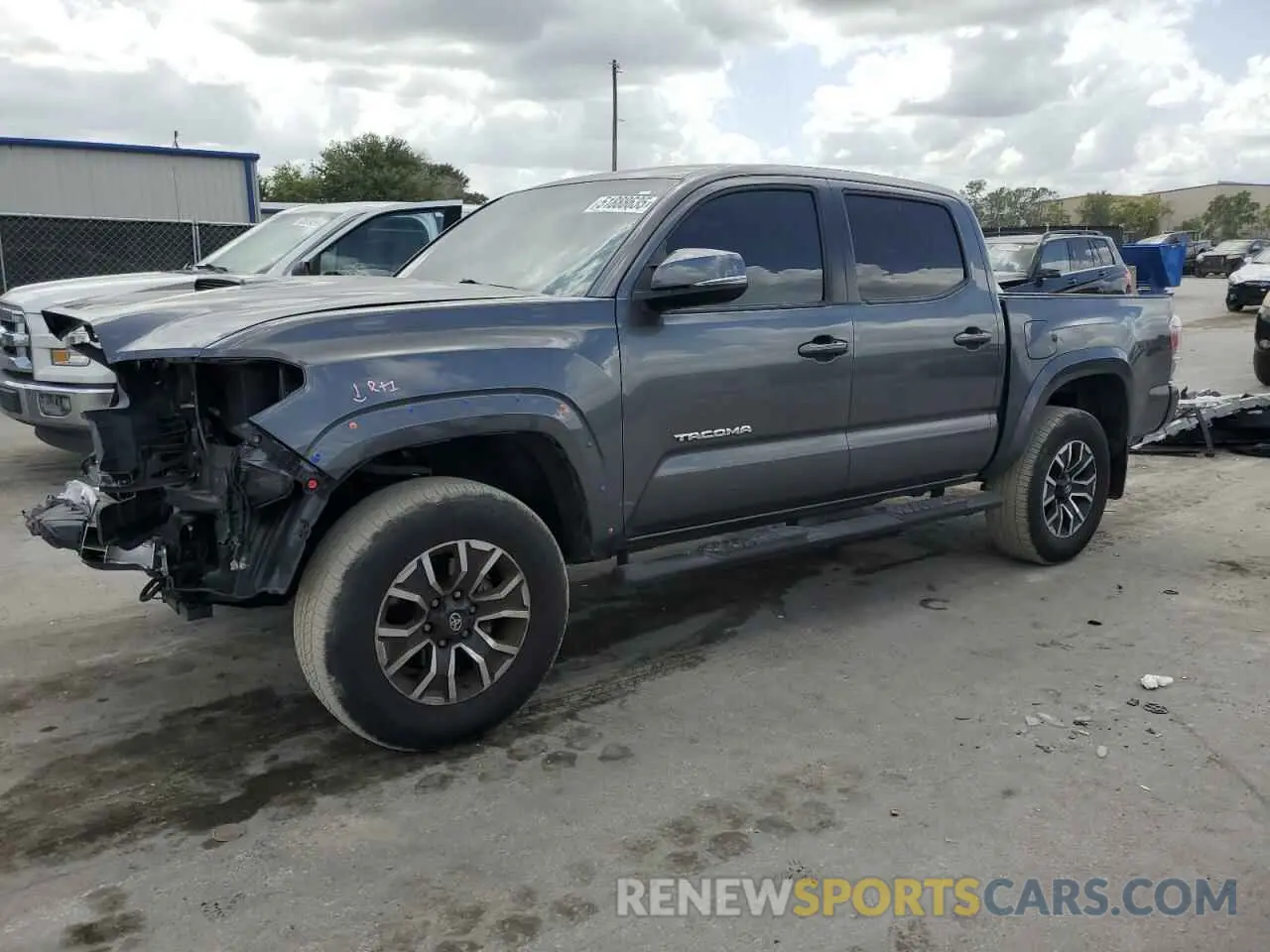 1 Photograph of a damaged car 3TMAZ5CN1LM128960 TOYOTA TACOMA 2020